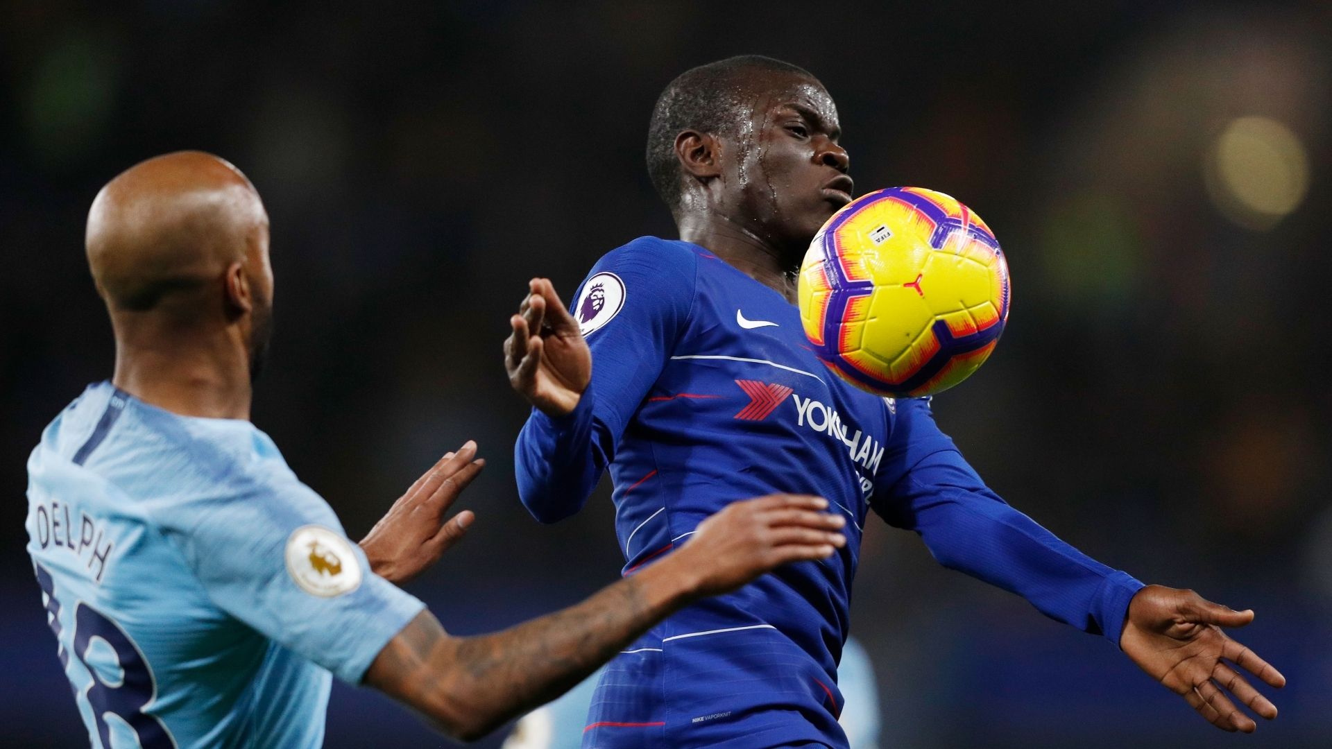 Fabian Delph, N'Golo Kante