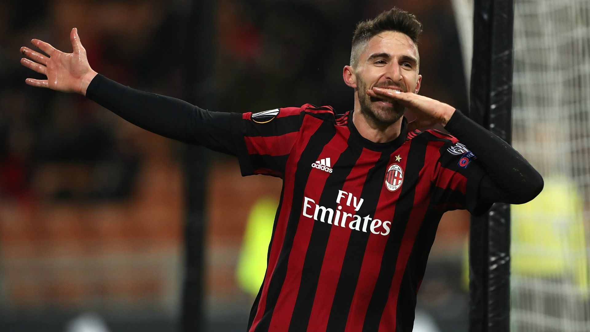 Fabio Borini Milan Ludogorets UEFA Europa League 02222018