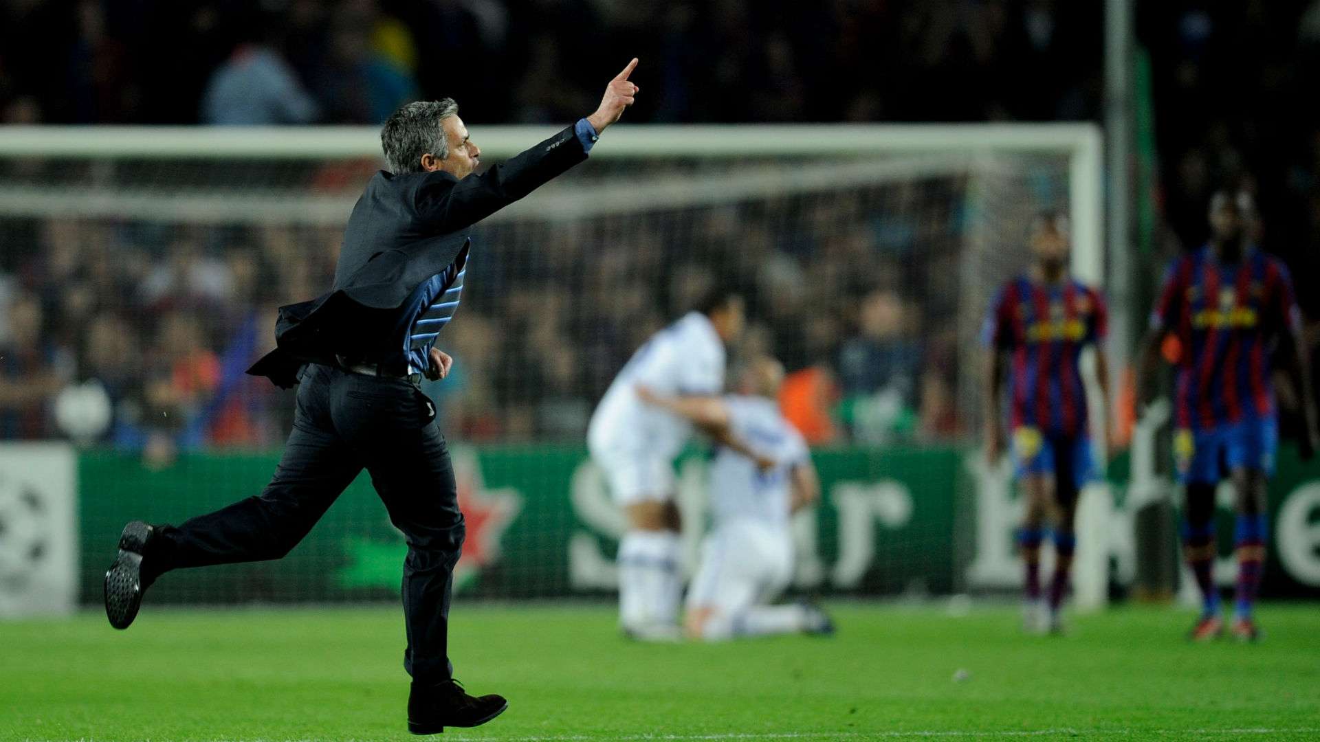 Mourinho Barcelona vs Inter