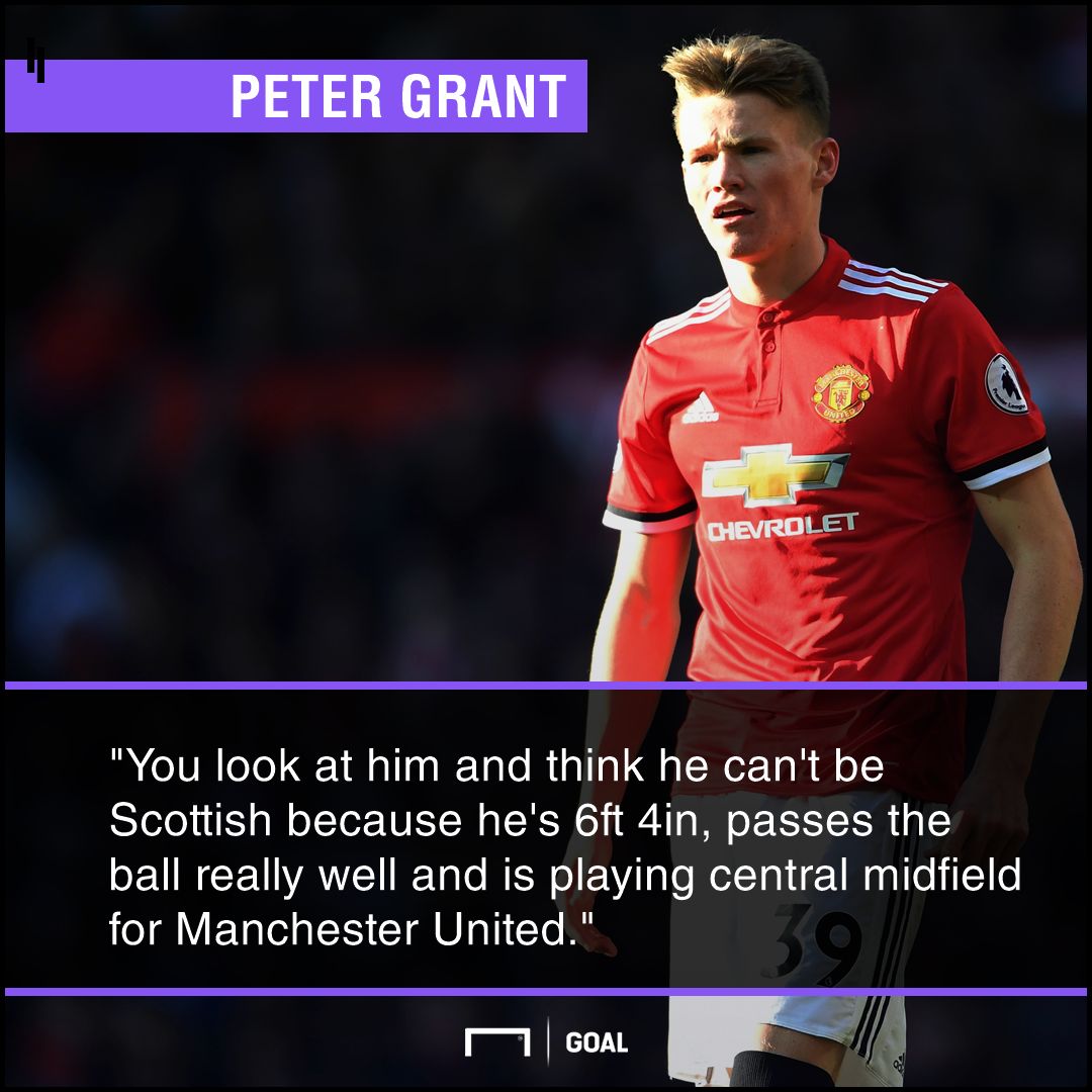 Scott McTominay Scottish doubts Peter Grant