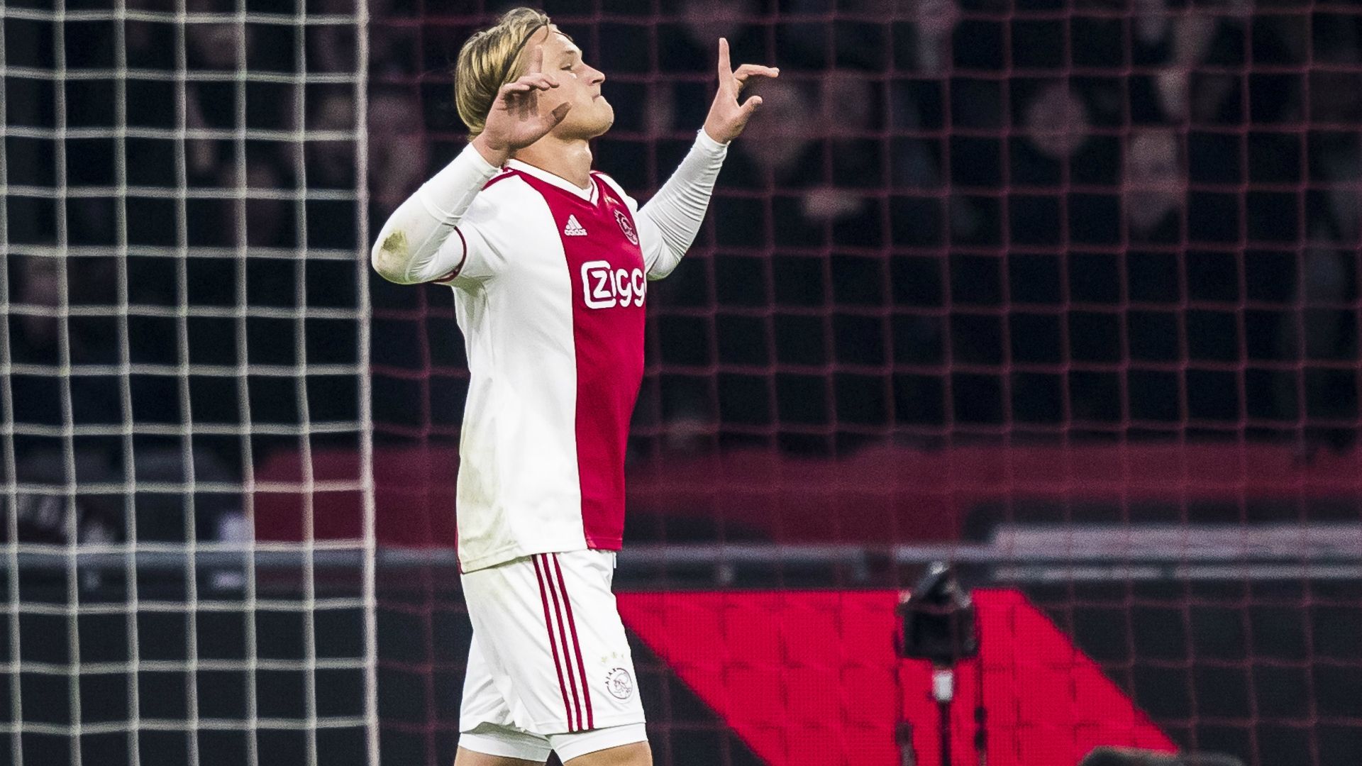 Kasper Dolberg Ajax Eredivisie 11032018