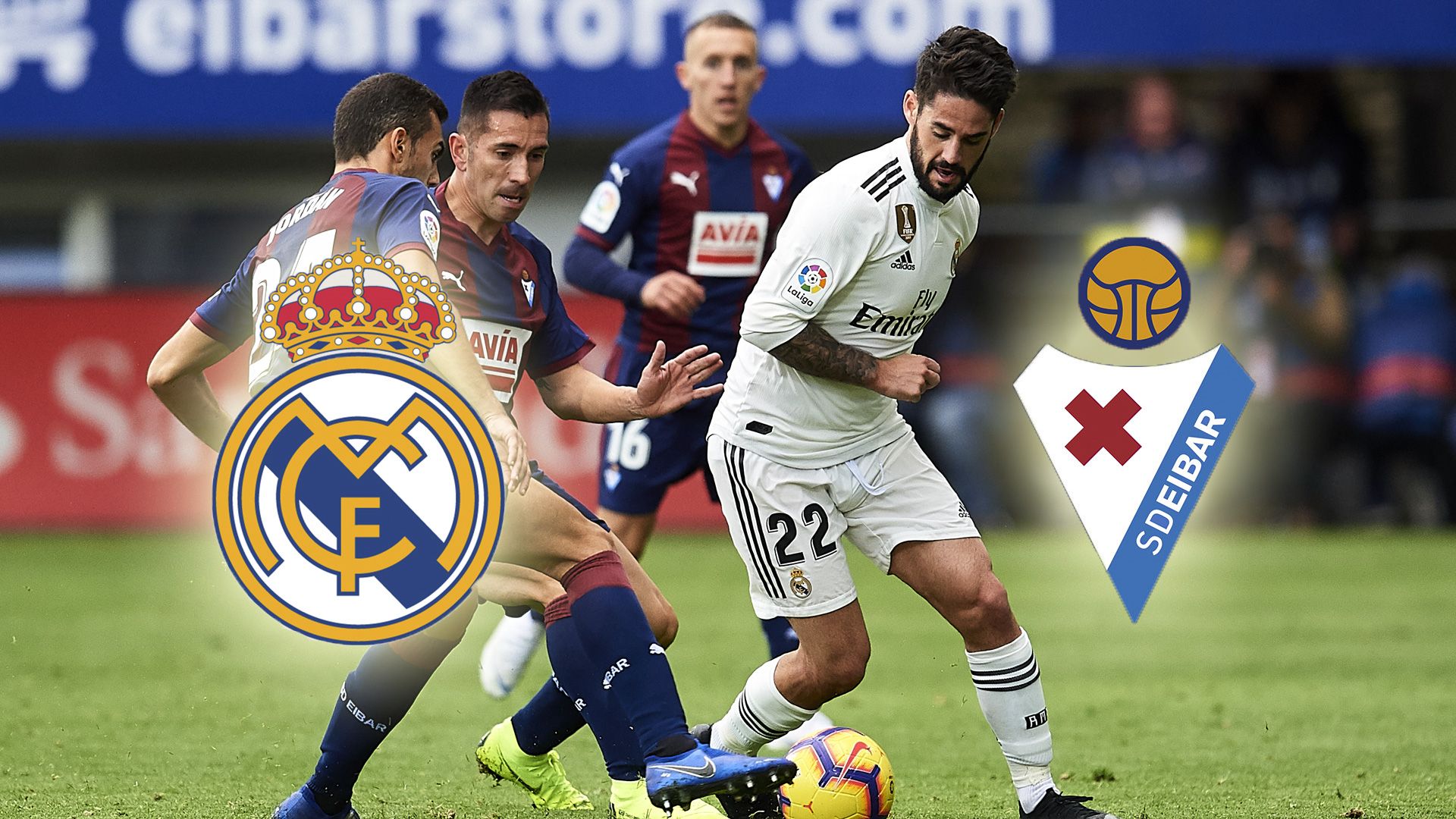 GFX Real Madrid Eibar LaLiga