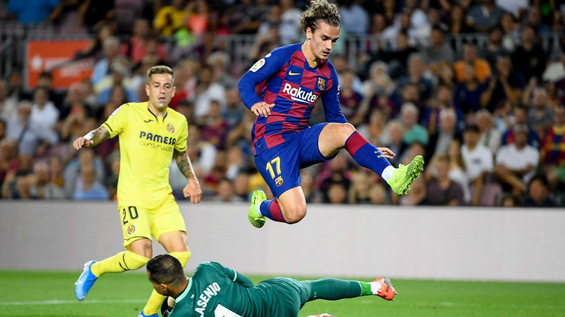 Griezmann Barcelona Villarreal 24092010