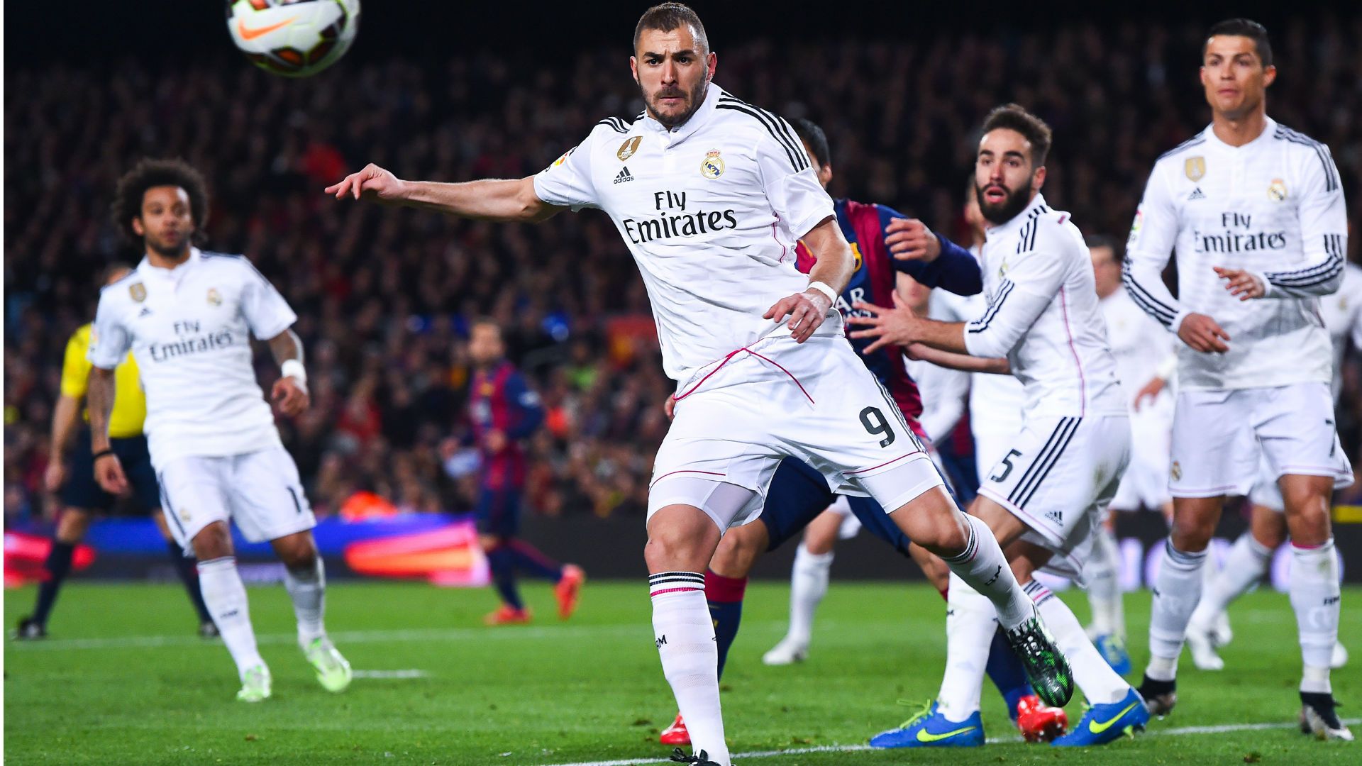 Karim Benzema Barcelona Real Madird Liga 22032015