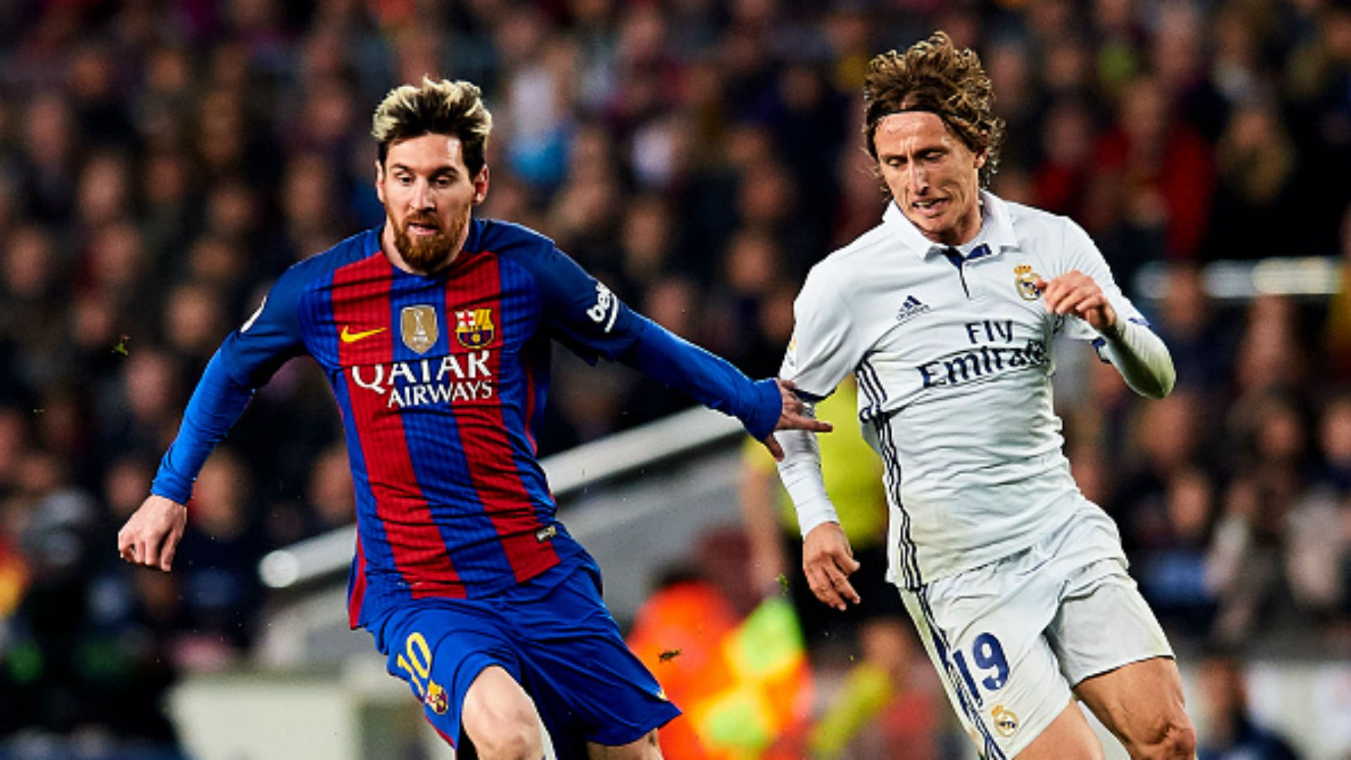Lionel Messi Luka Modrid Real Madrid FC Barcelona El Clásico 2016/2017