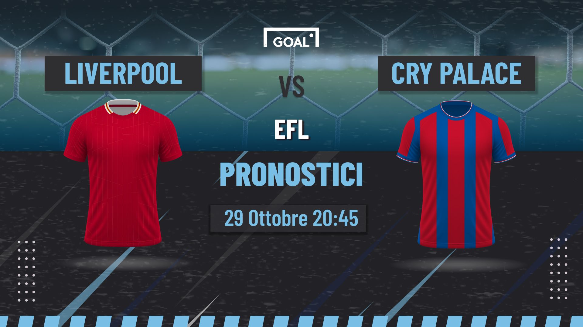 Pronostici Liverpool - Crystal Palace