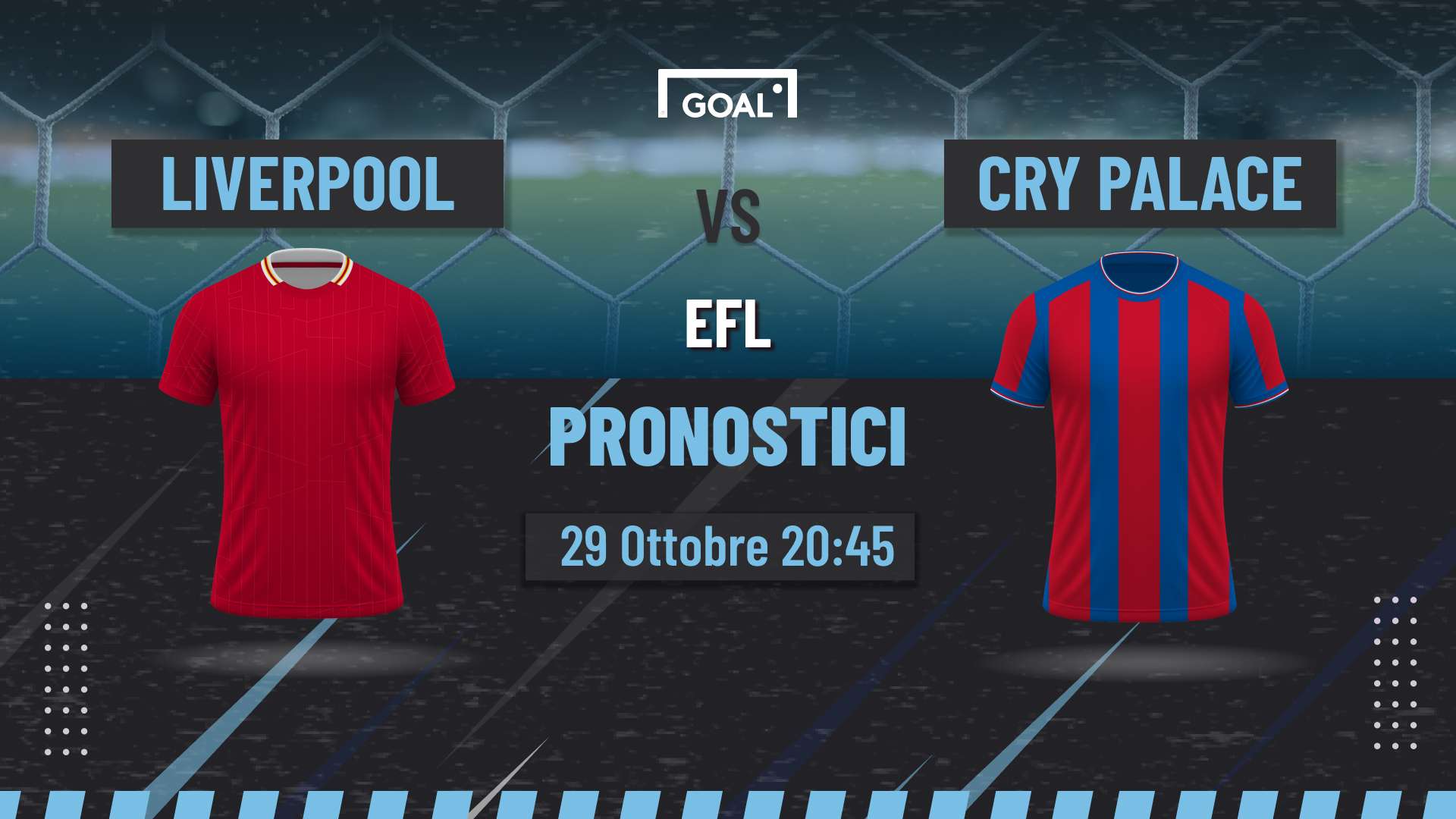 Pronostici Liverpool - Crystal Palace