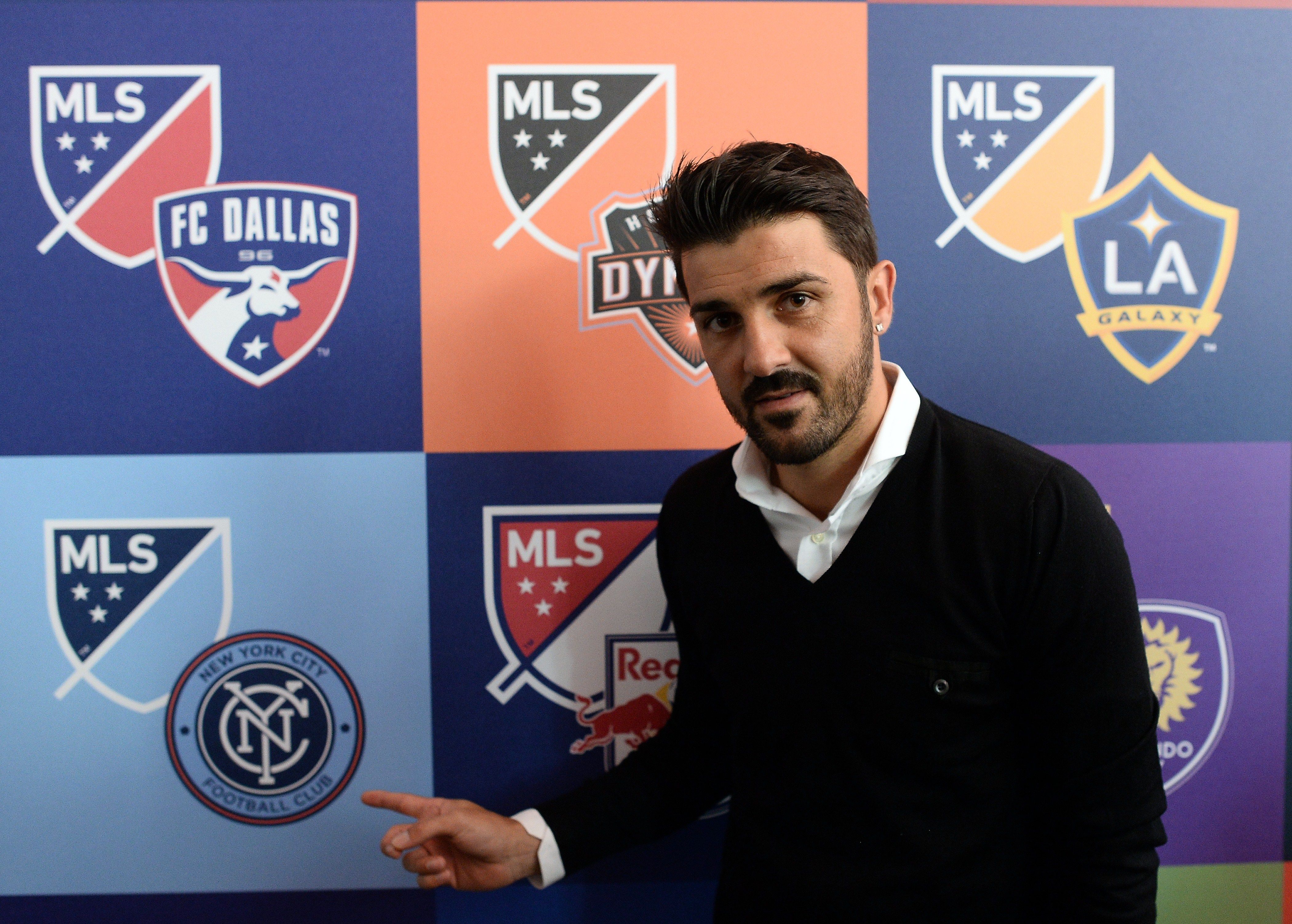 David Villa jugador de New York City