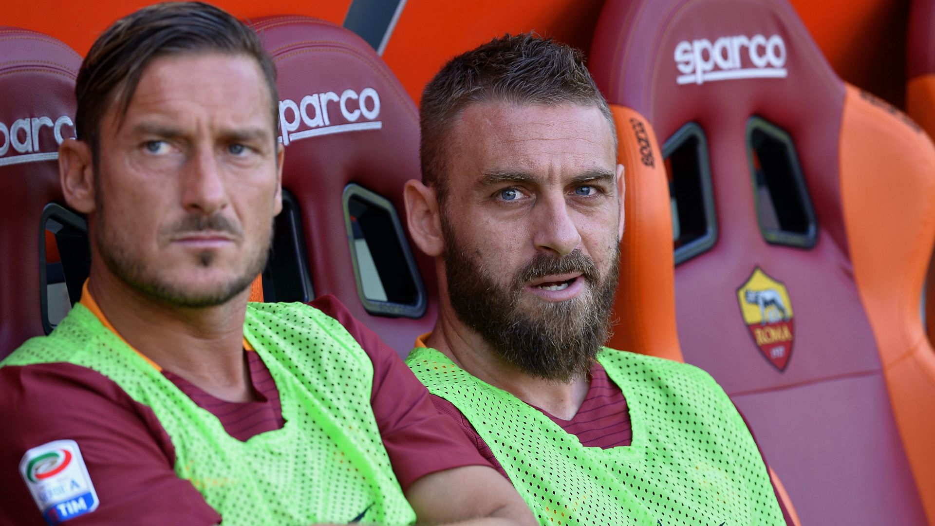 Francesco Totti Daniele De Rossi Roma