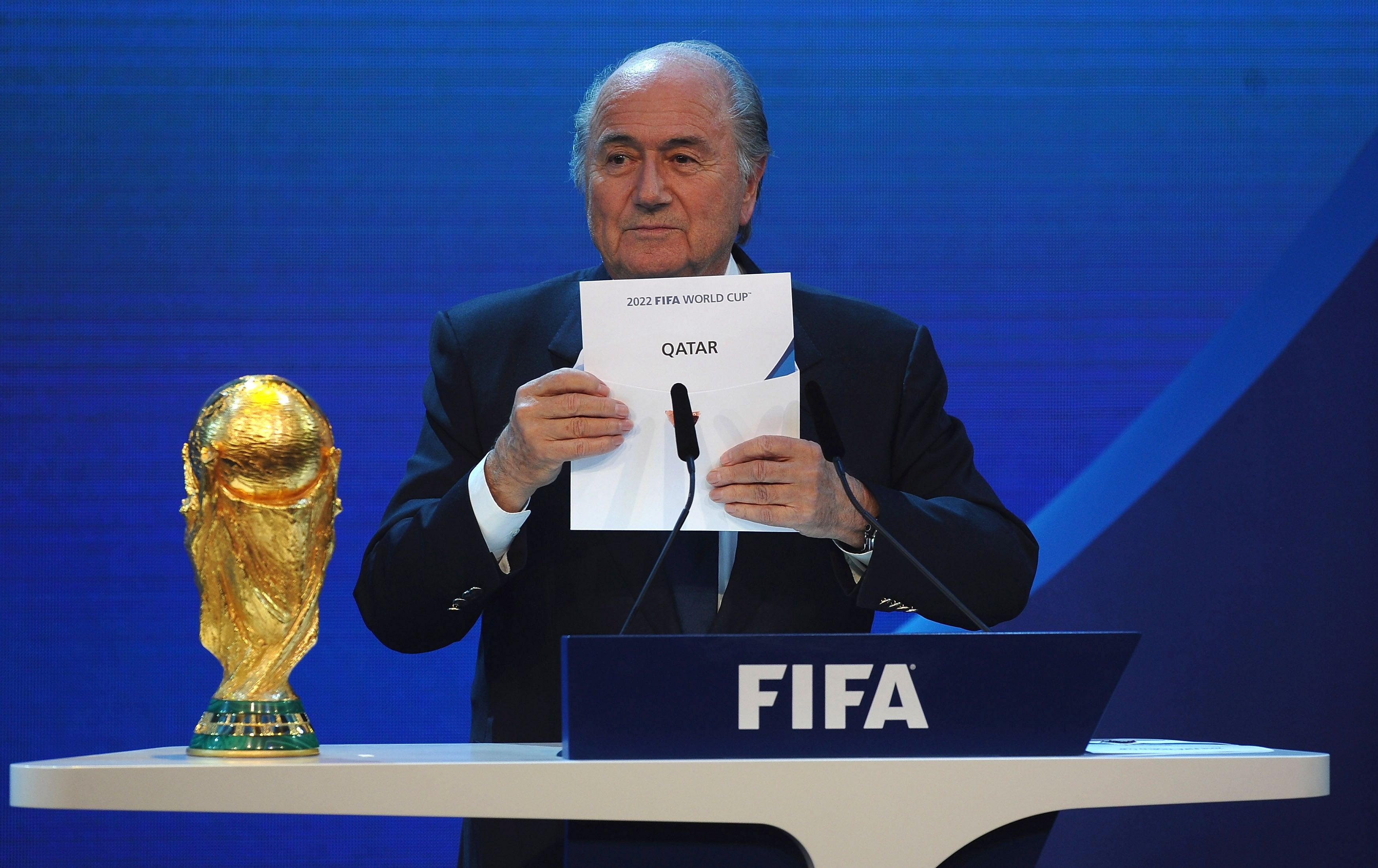FIFA President Sepp Blatter