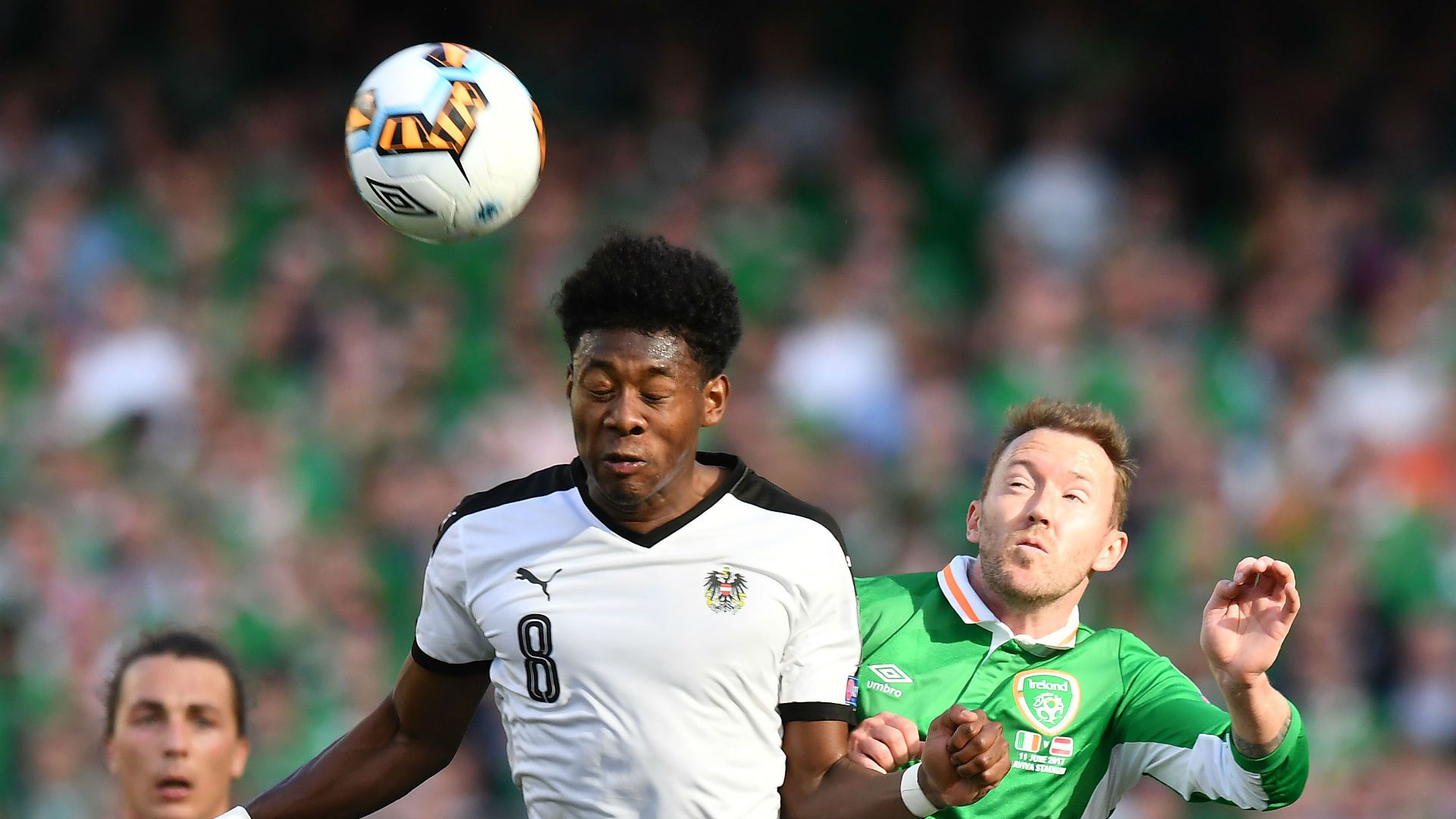 David Alaba Aiden McGeady Republic of Ireland Austria 11062017