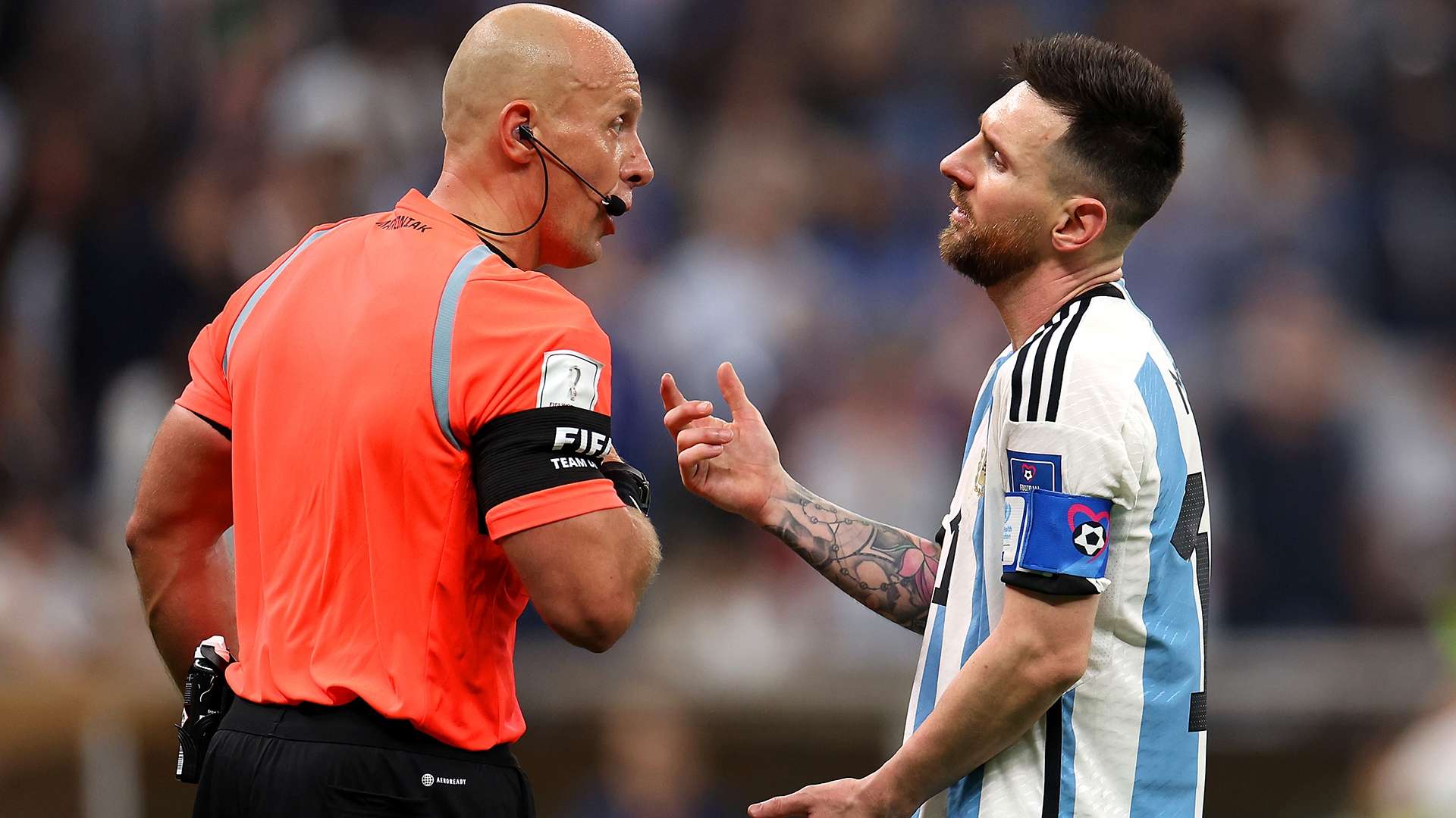 Szymon Marciniak, Lionel Messi