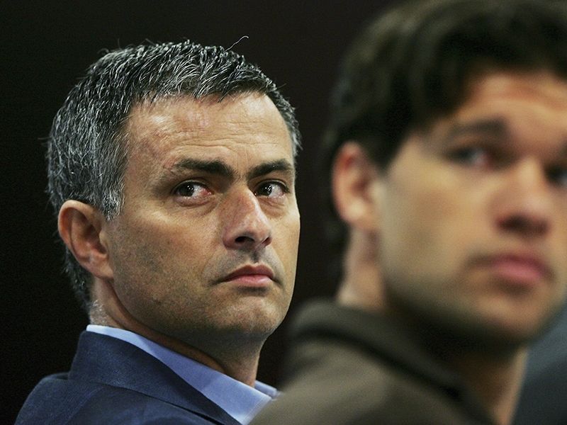 Chelsea Press Conference - Michael Ballack and Jose Mourinho