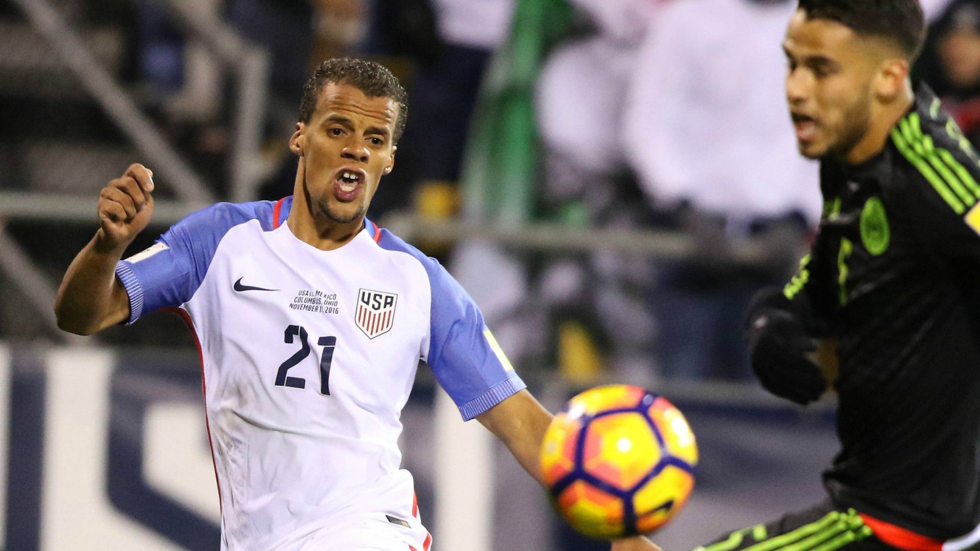 Timmy Chandler USA Mexico 11112016