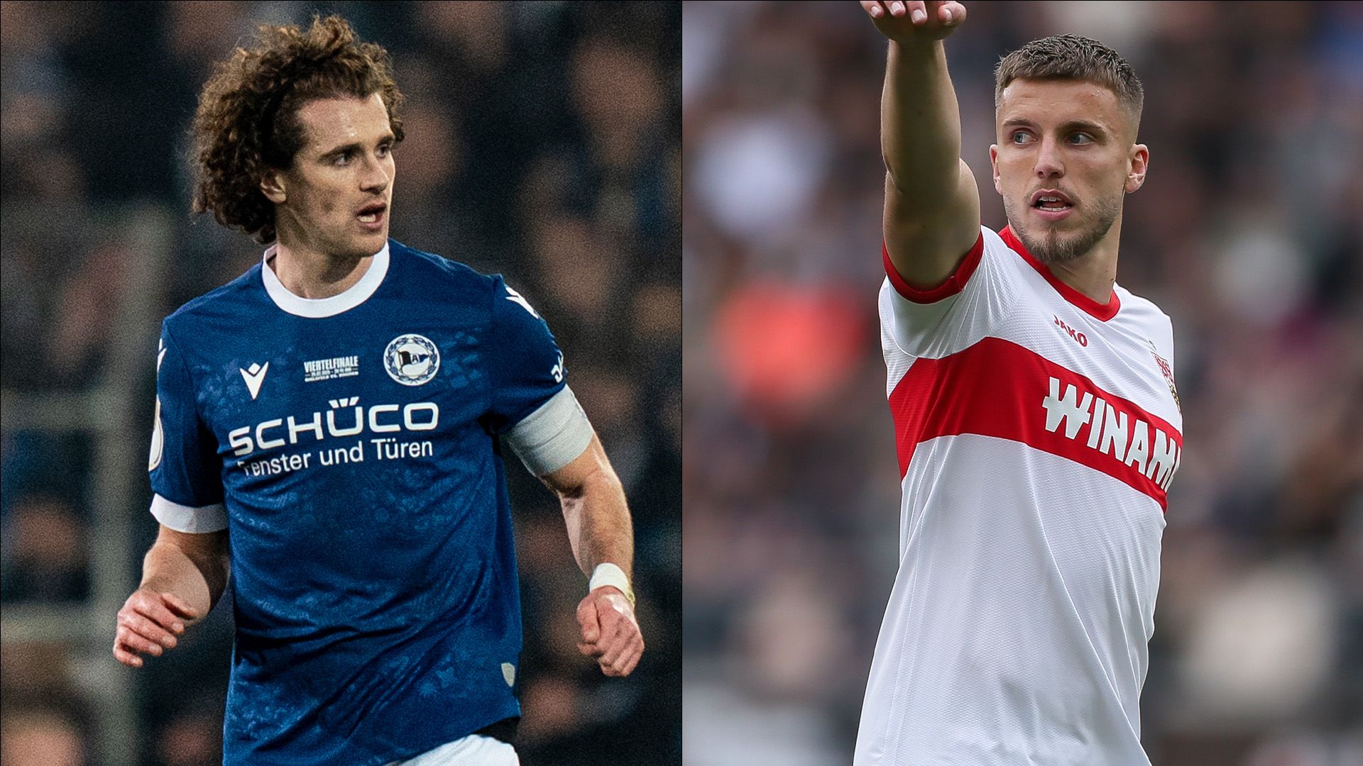 Mael Corboz Arminia Bielefeld Ermedin Demirovic Stuttgart