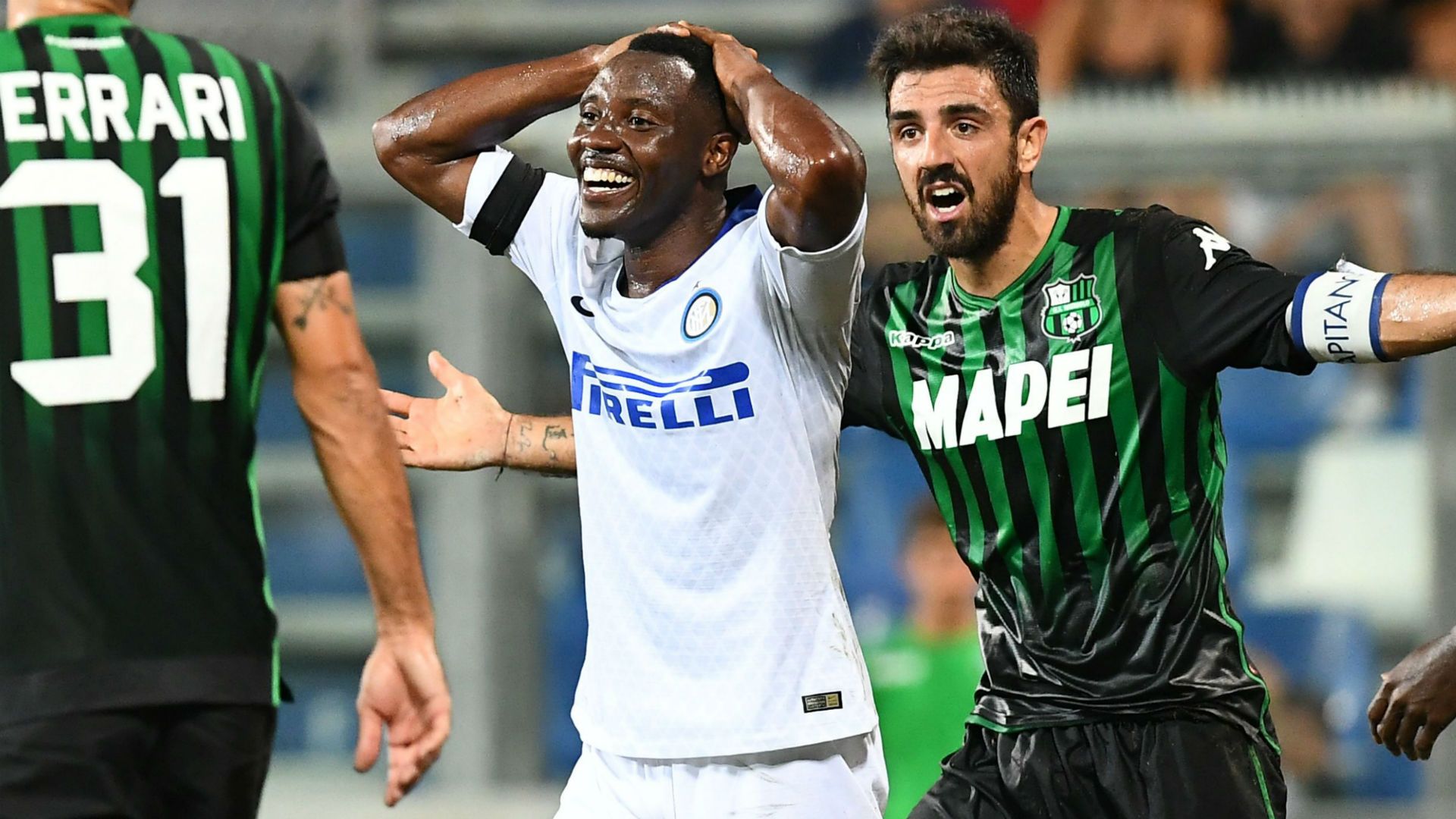 Asamoah Sassuolo Inter Serie A
