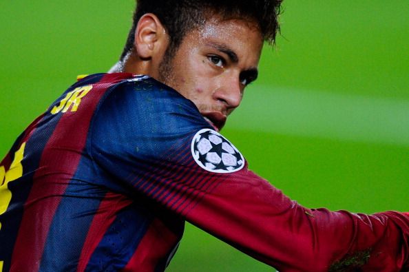 Neymar Barcelona Milan Champions League 11062013