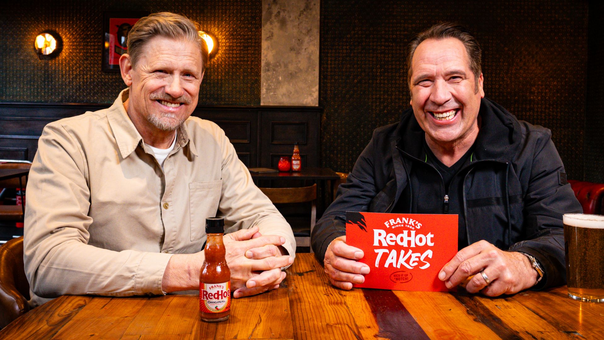 David Seaman Peter Schmeichel Frank's RedHot Sauce