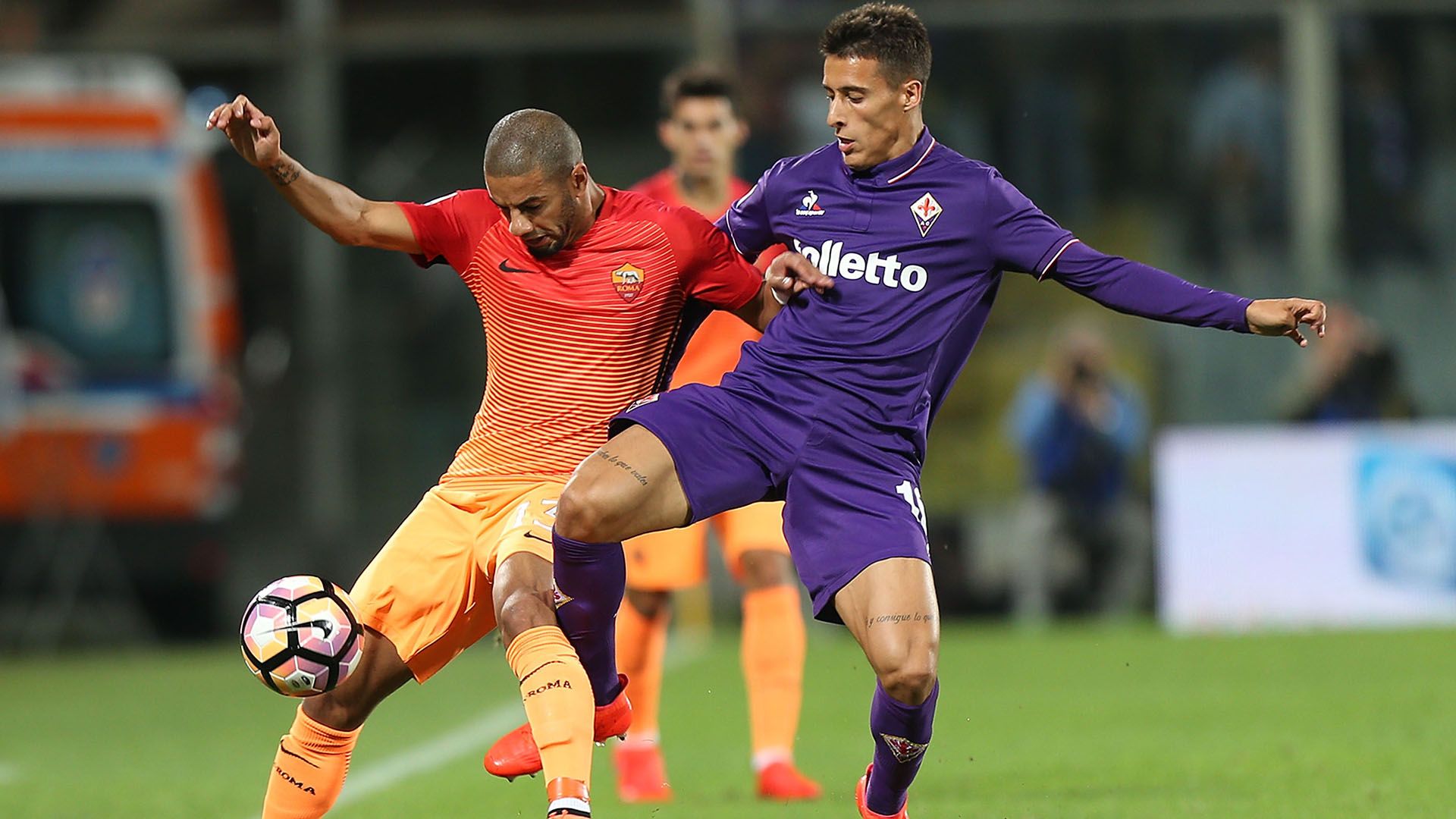Bruno Peres Tello Fiorentina Roma Serie A