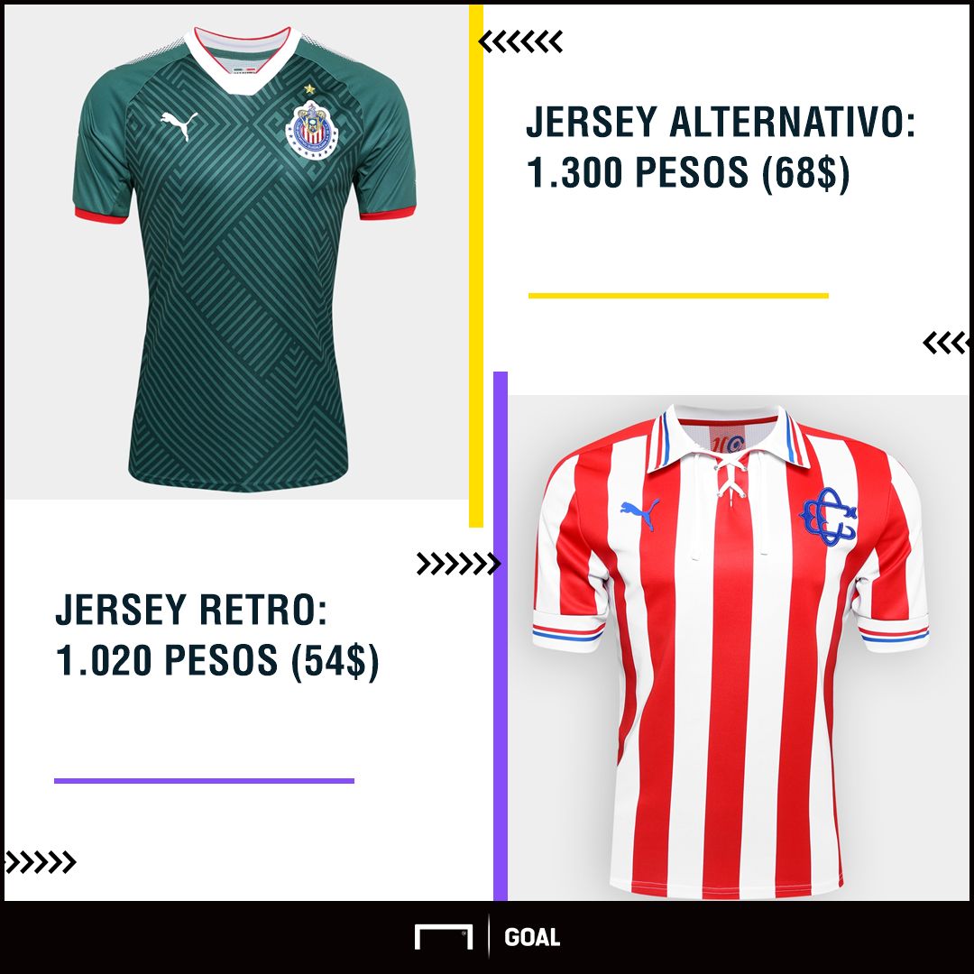 Playeras Chivas