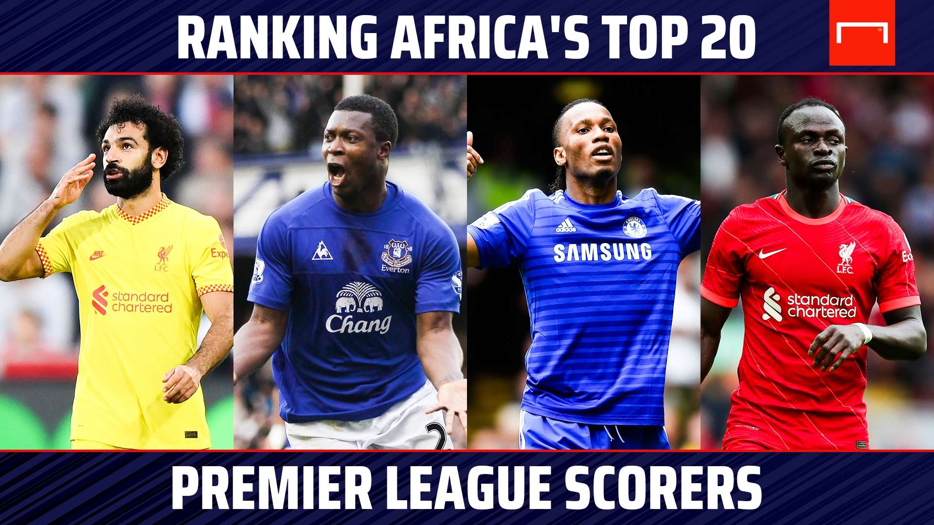 Ranking Africa's top 20 Premier League scorers
