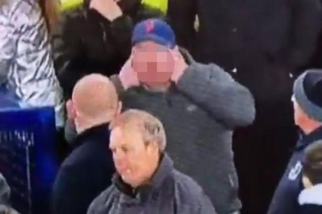 Everton fan racist abuse Son Heung-min