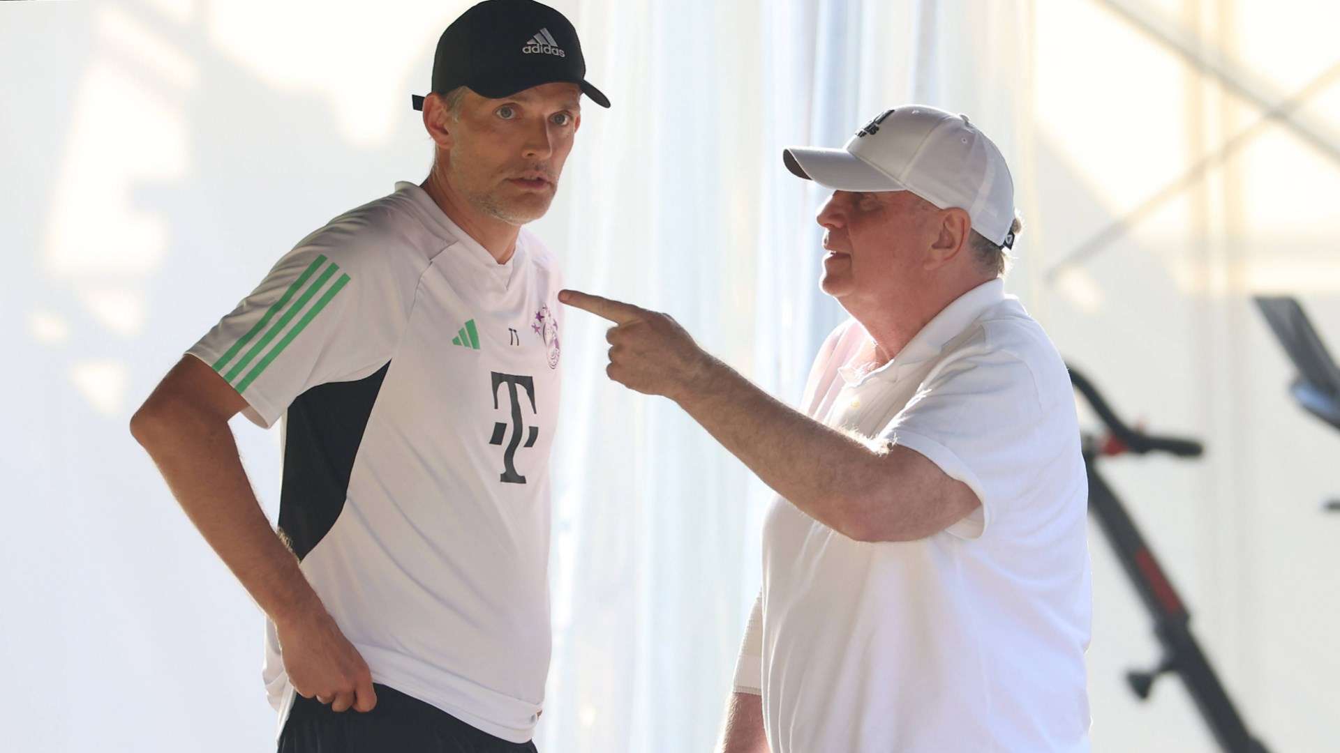 ONLY GERMANY Thomas Tuchel Uli Hoeness FC Bayern 2023