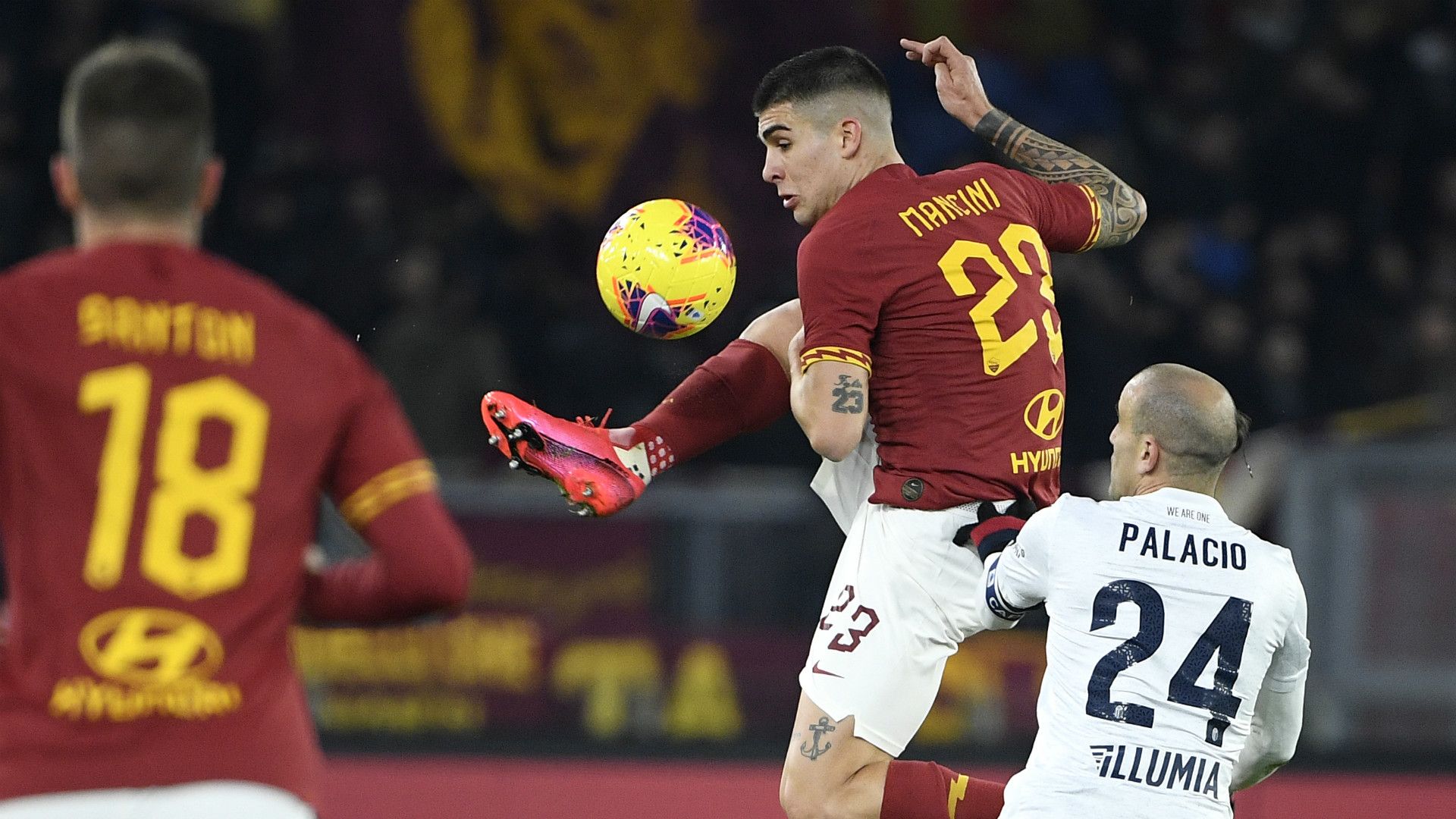 Mancini Roma Bologna