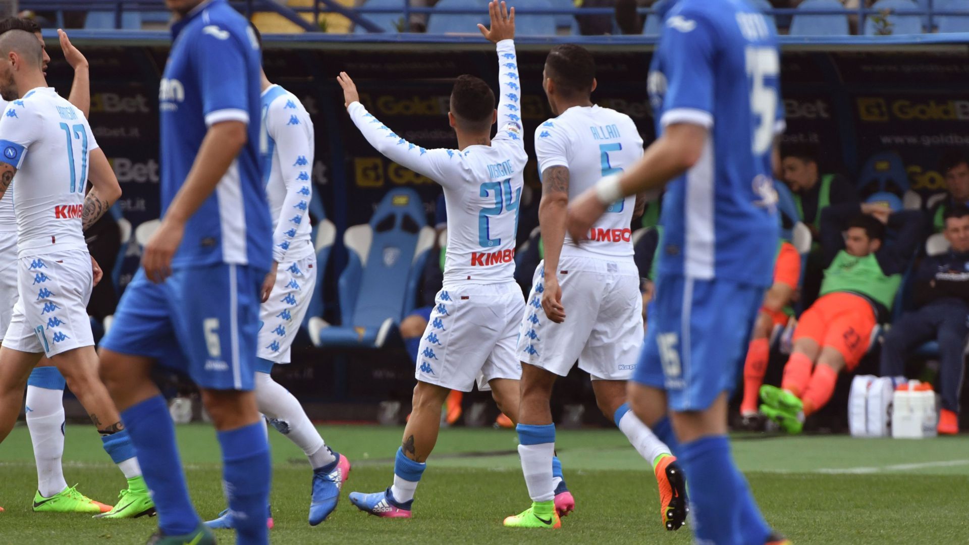 Lorenzo Insigne Empoli Napoli Serie A