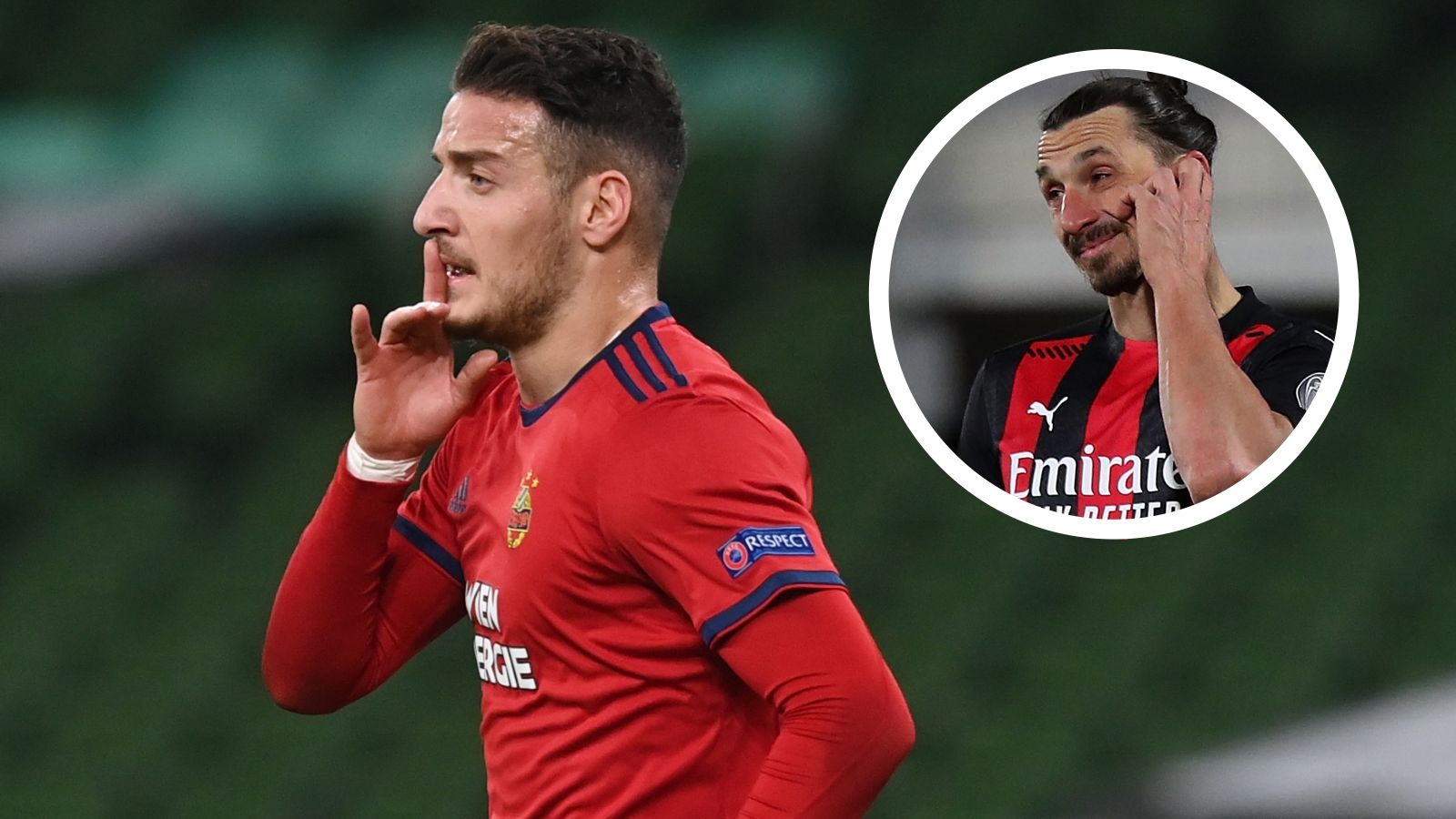 ERCAN KARA IBRAHIMOVIC GFX RAPID WIEN 25032021