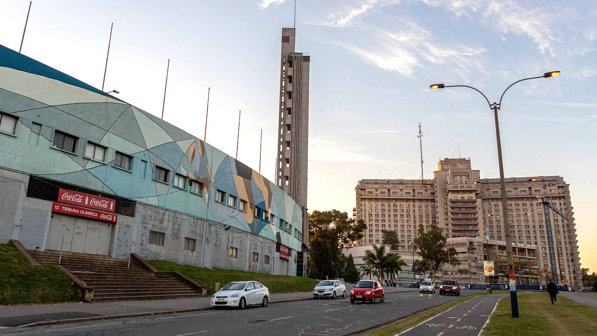 Estádio Centenário em Montevidéu, Uruguai