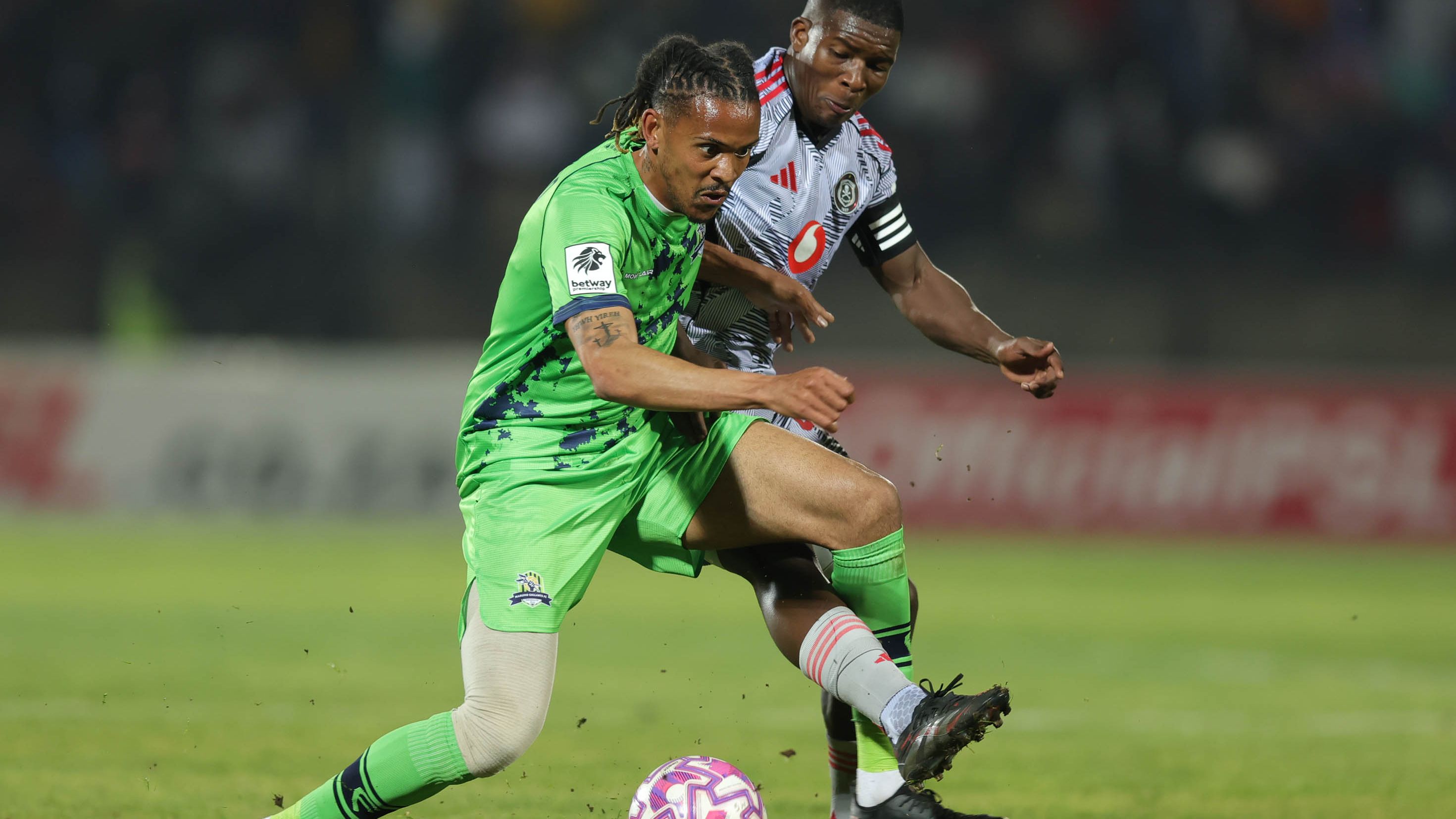 Jaisen Clifford and Mbekezeli Mbokazi, Marumo Gallants vs Orlando Pirates