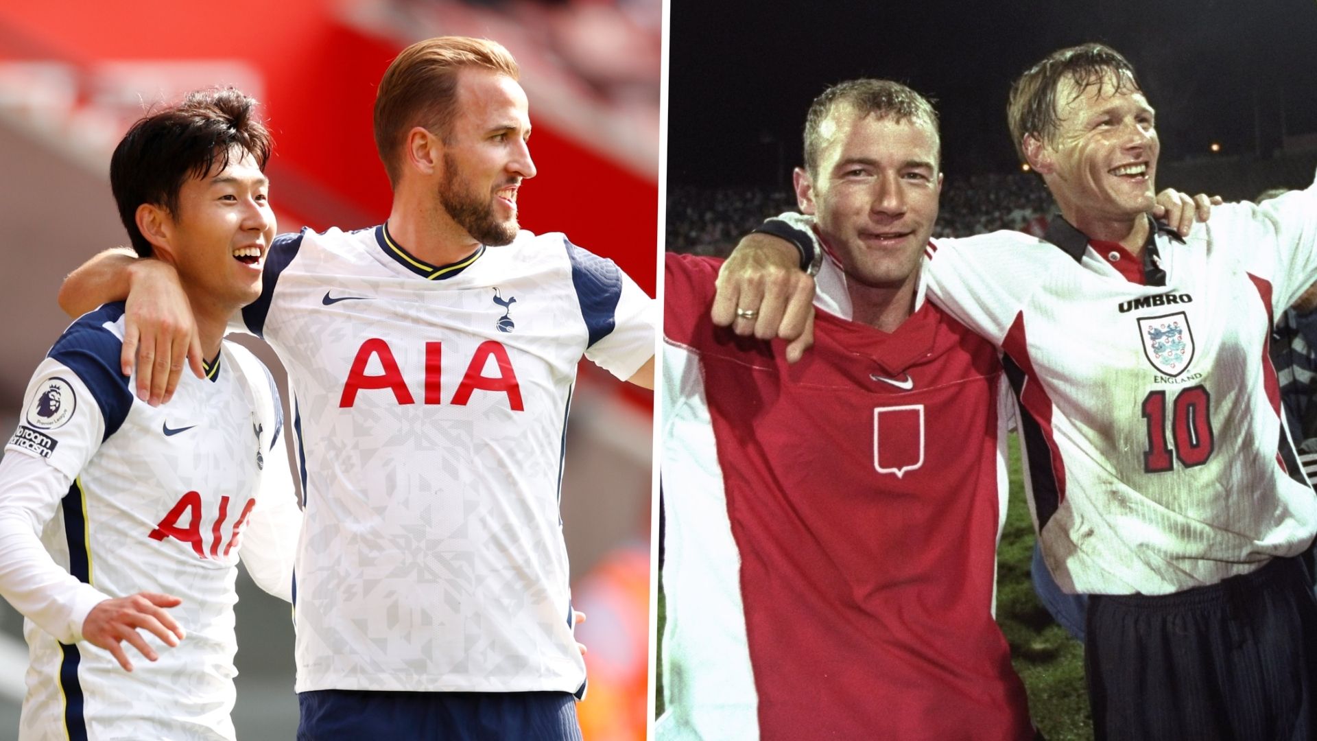 Heung-min Son Harry Kane Alan Shearer Teddy Sheringham