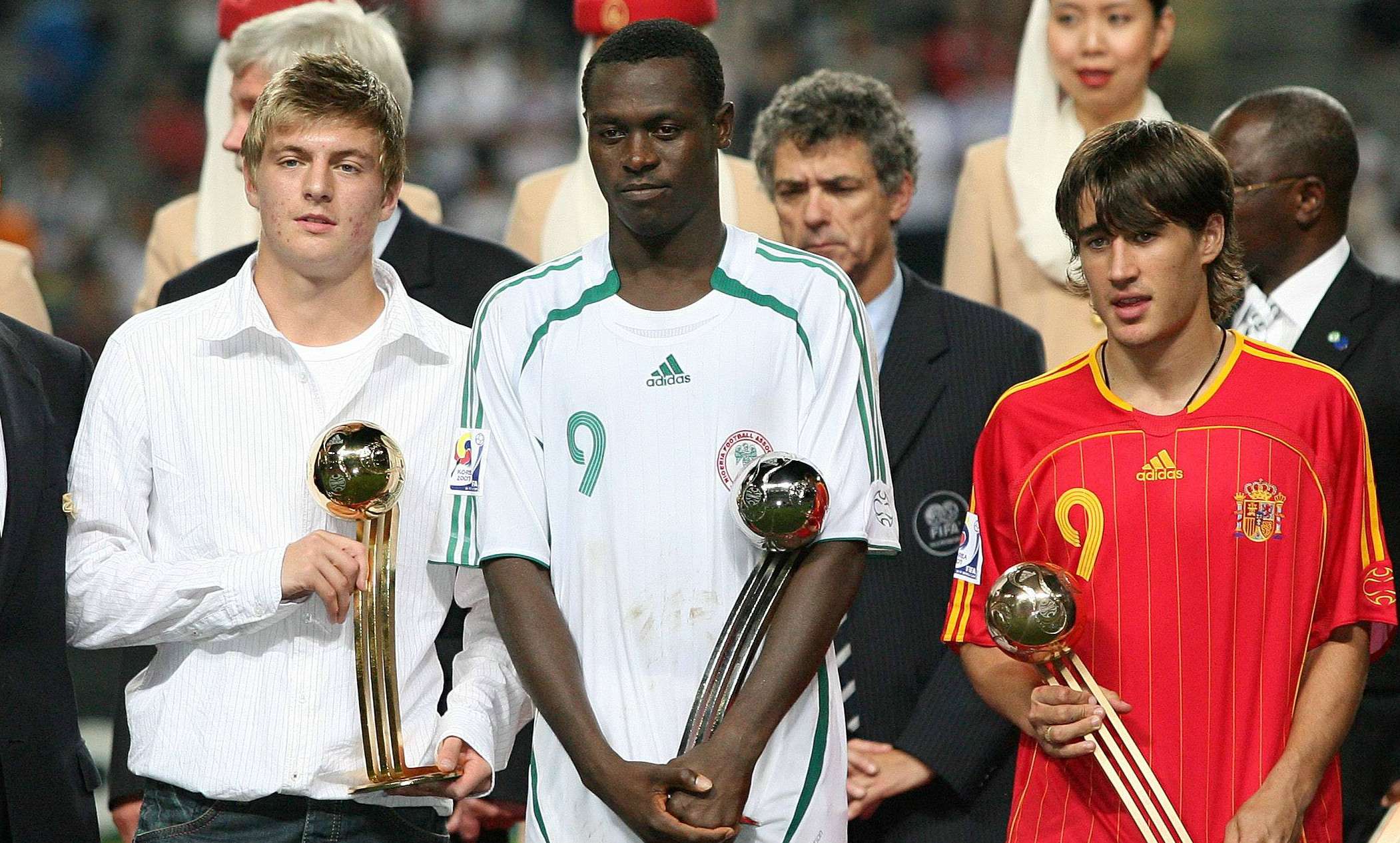 ONLY GERMANY Toni Kroos Macauley Chrisantus Bojan Krkic U17 World Cup 2007