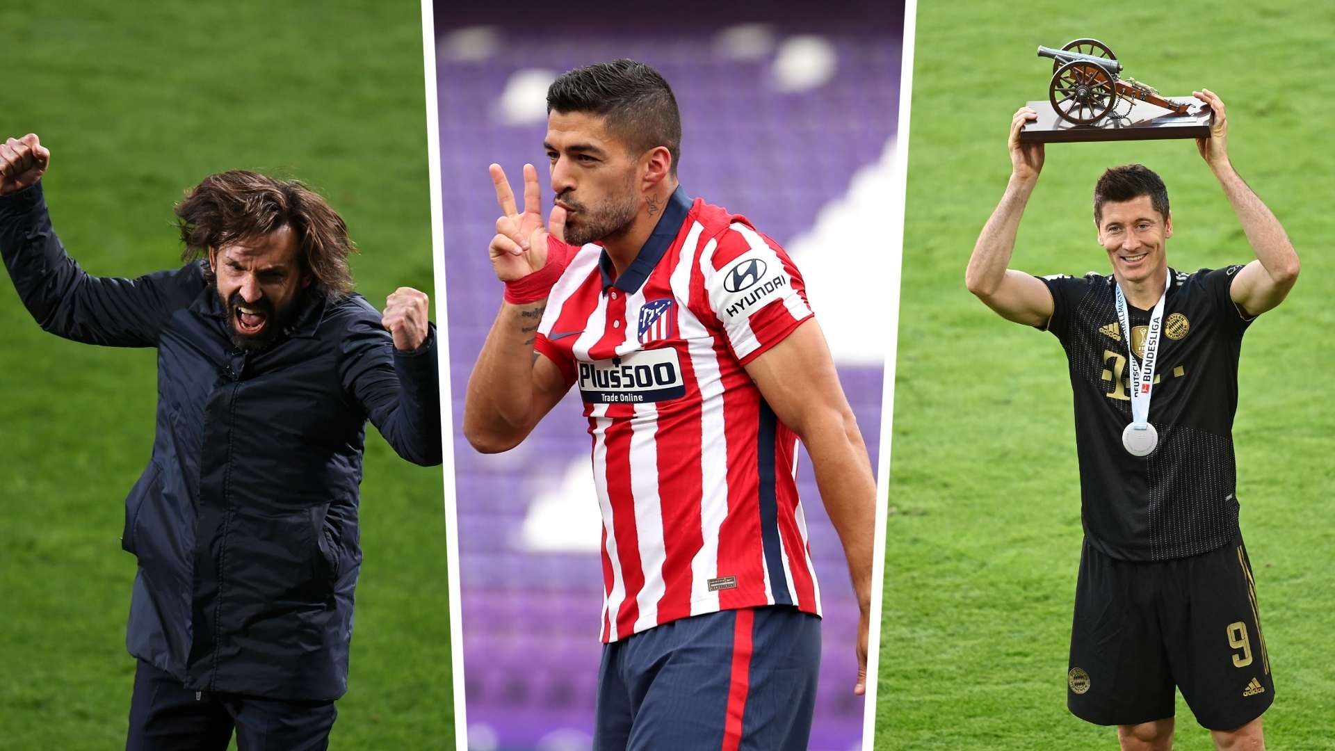 سواريز - بيرلو - ليفاندوفسكي