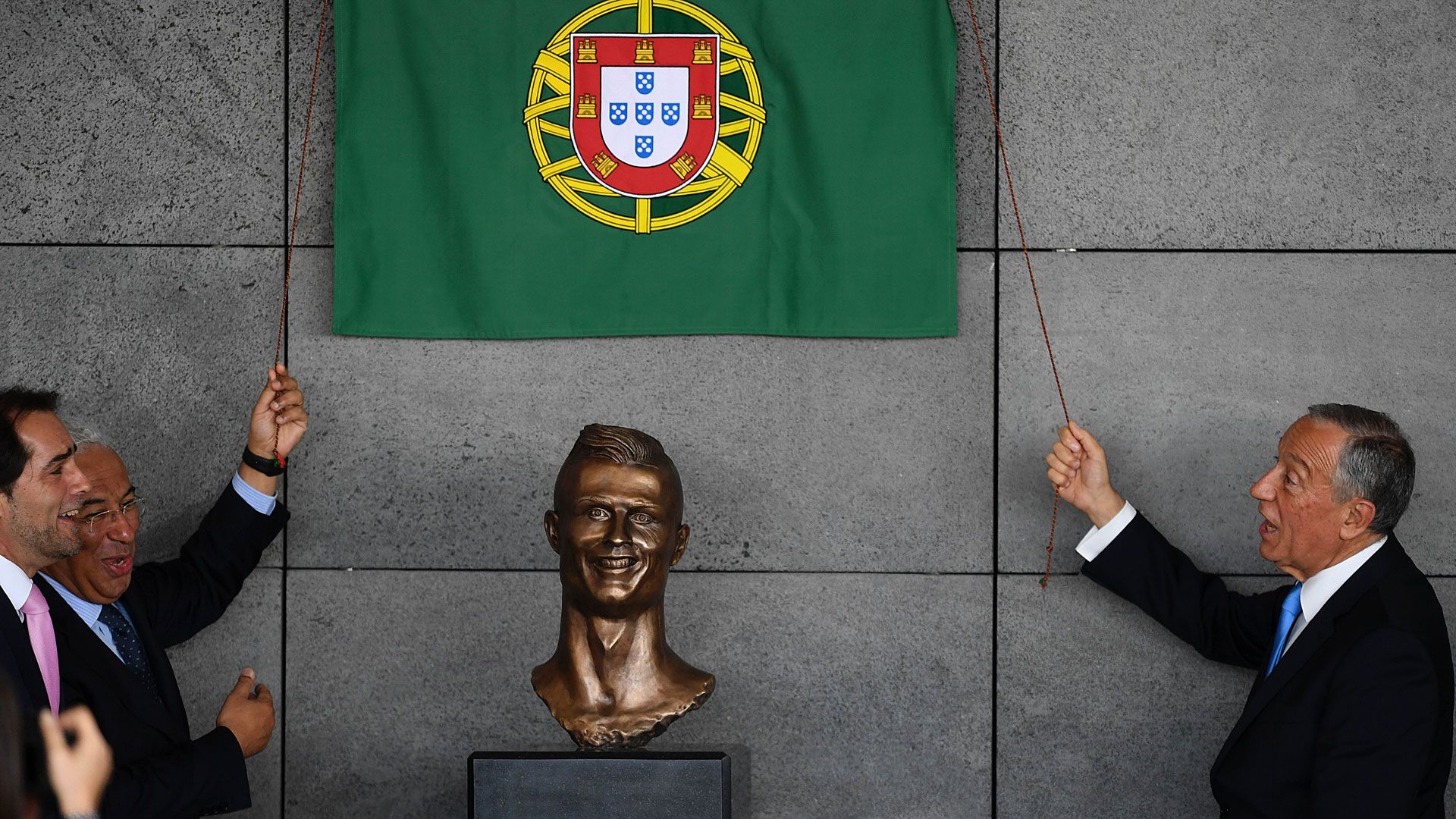 Cristiano Ronaldo Flufhafen Madeira