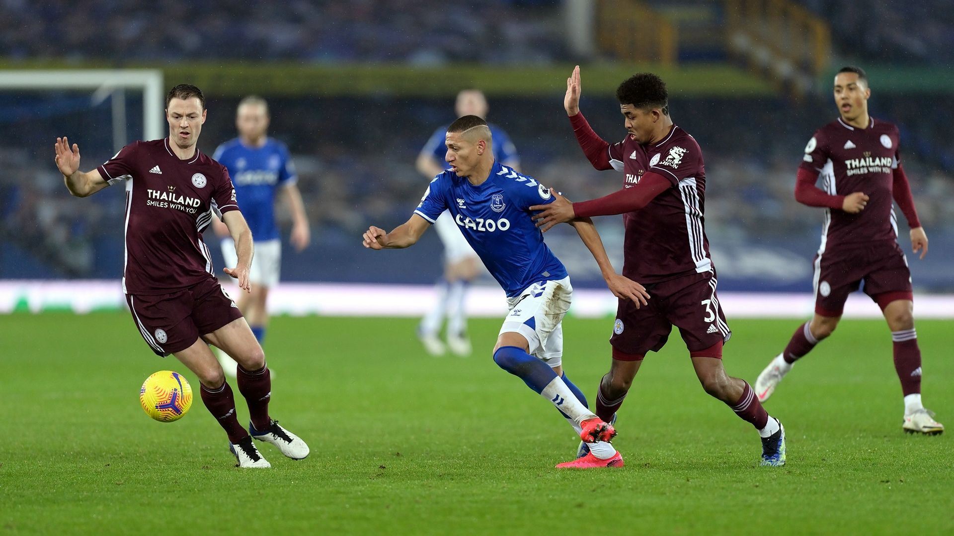 Everton Leicester Premier League 2021