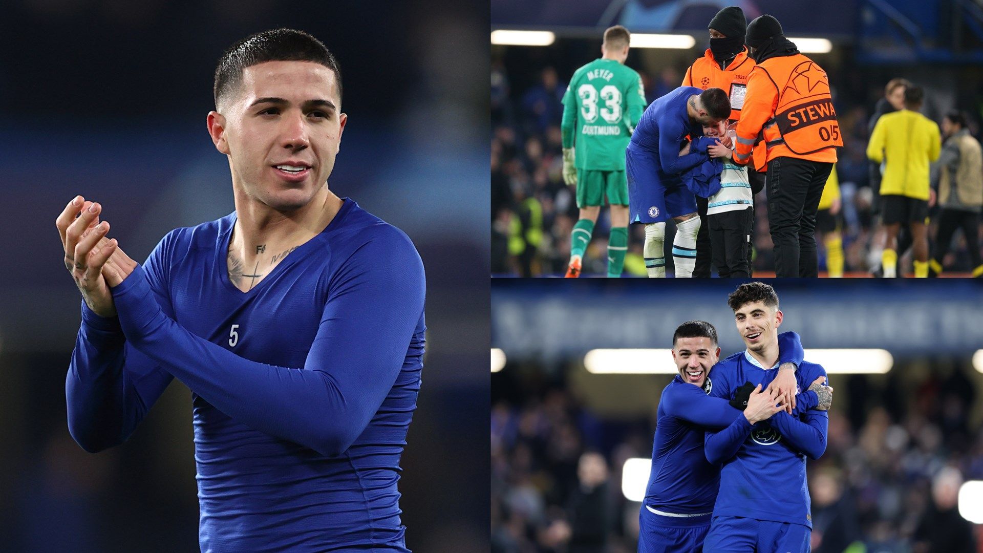 Enzo Fernandez Chelsea fan Kai Havertz split