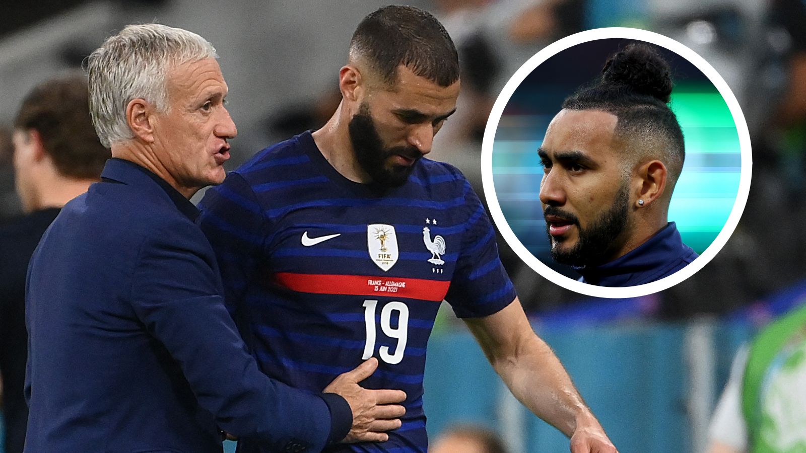 Didier Deschamps Karim Benzema Dimitri Payet