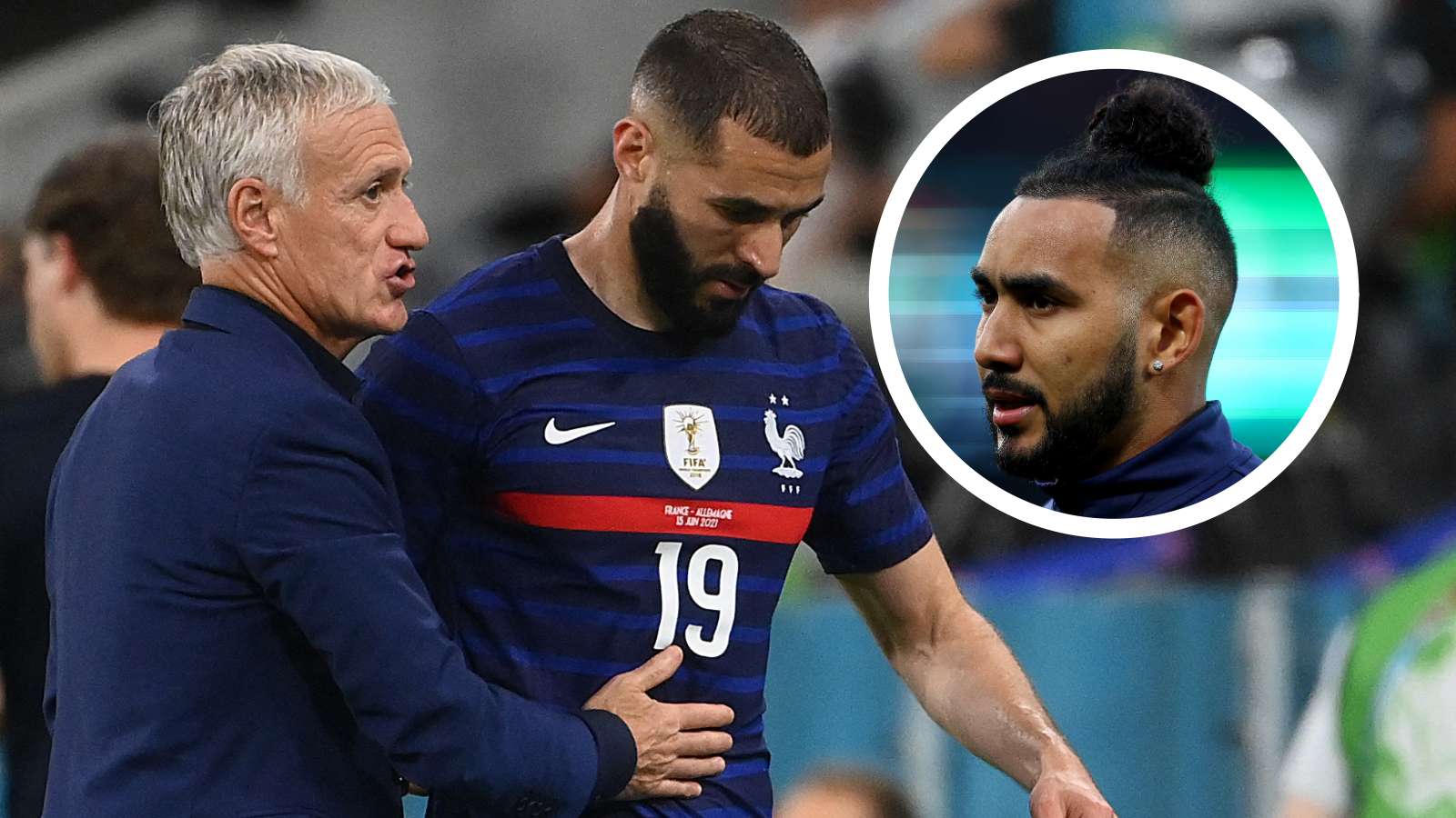 Didier Deschamps Karim Benzema Dimitri Payet