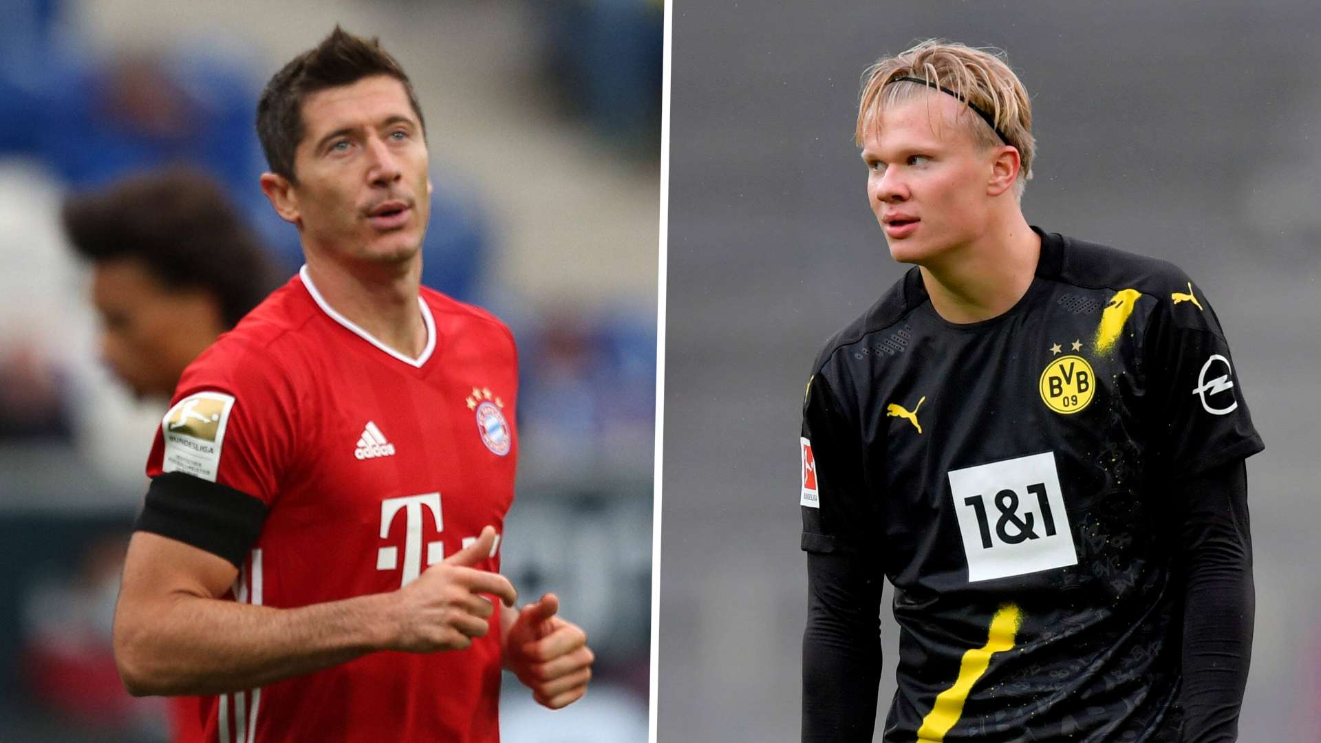 GER ONLY Lewandowski Haaland Bayern BVB GFX