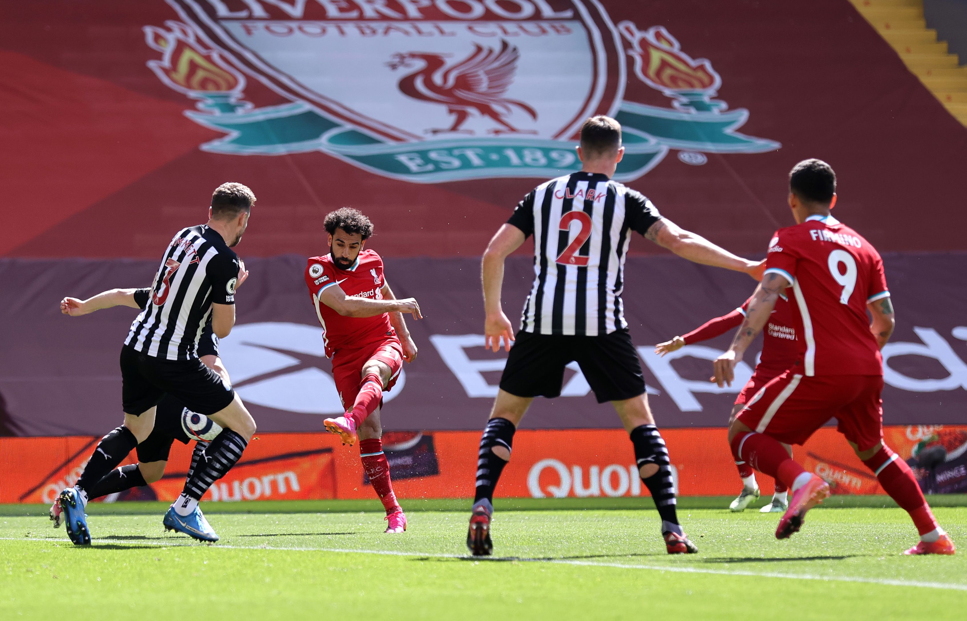 Mohamed Salah, Liverpool Newcastle 24-4-2021