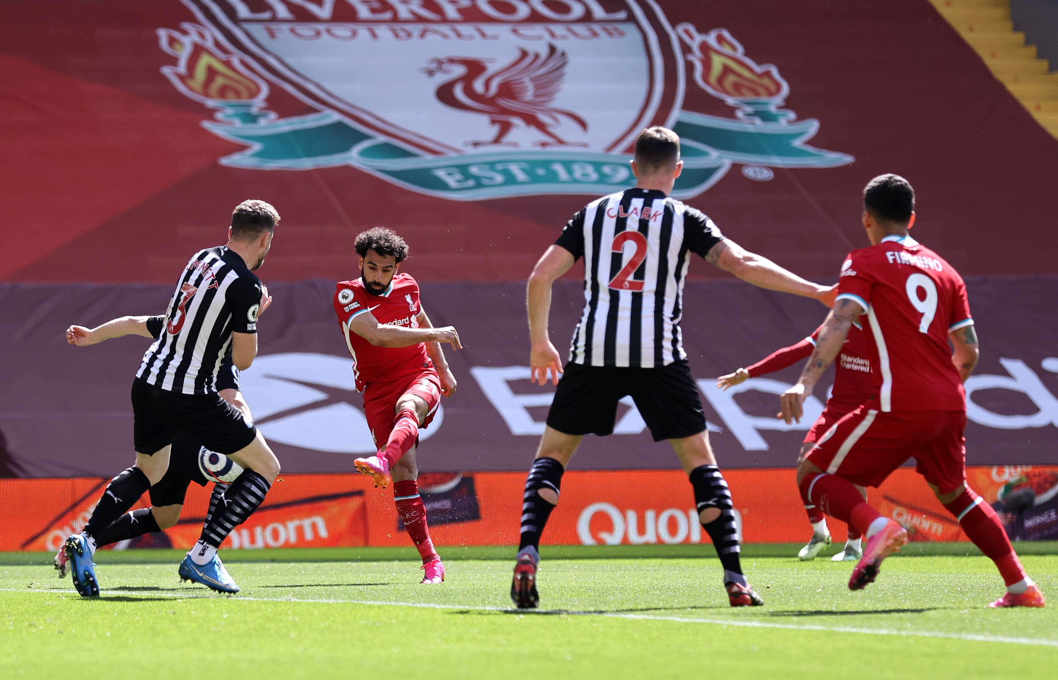 Mohamed Salah, Liverpool Newcastle 24-4-2021