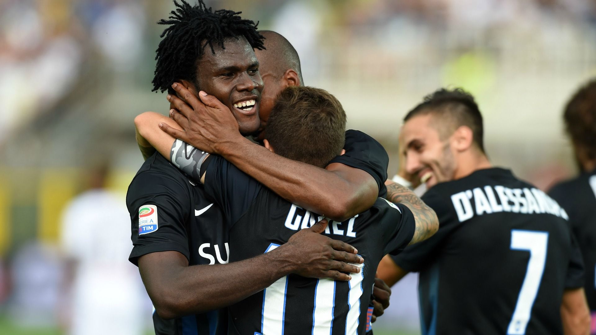 Franck Kessie Alejandro Gomez Atalanta