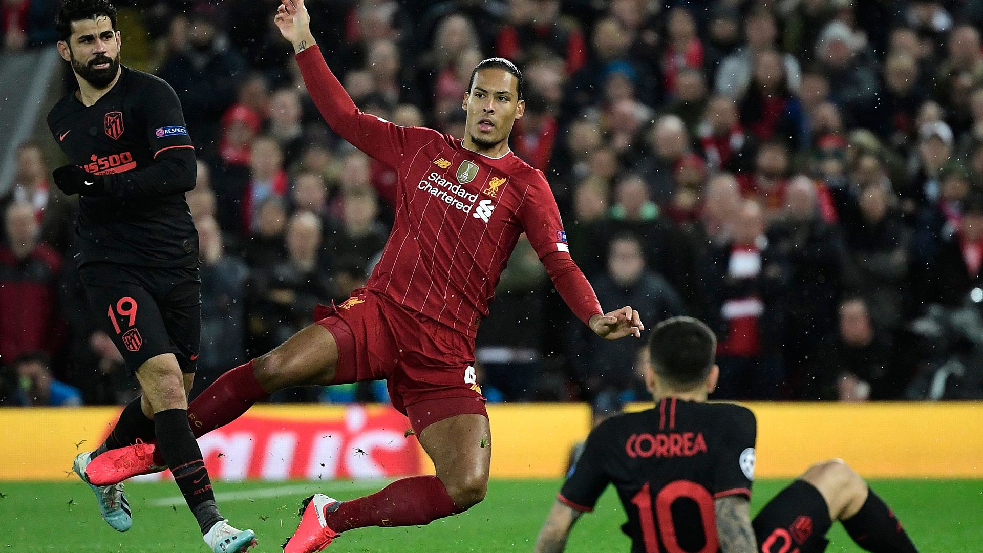 Virgil van Dijk FC Liverpool Atletico Madrid