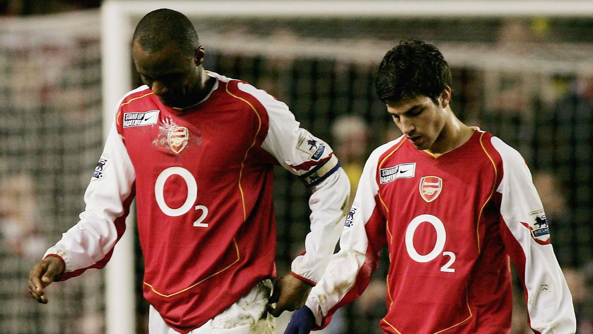 Patrick Vieira Cesc Fabregas Arsenal