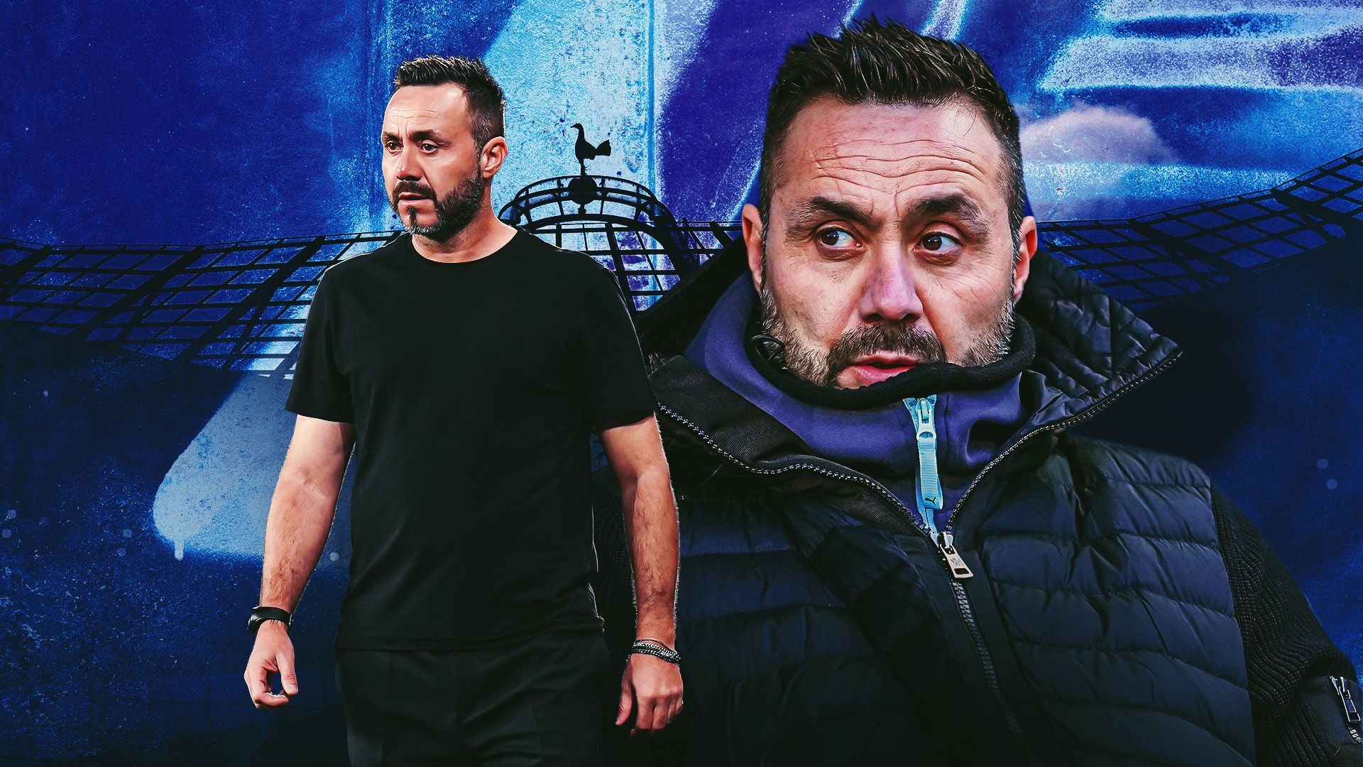 Roberto De Zerbi Tottenham GFX