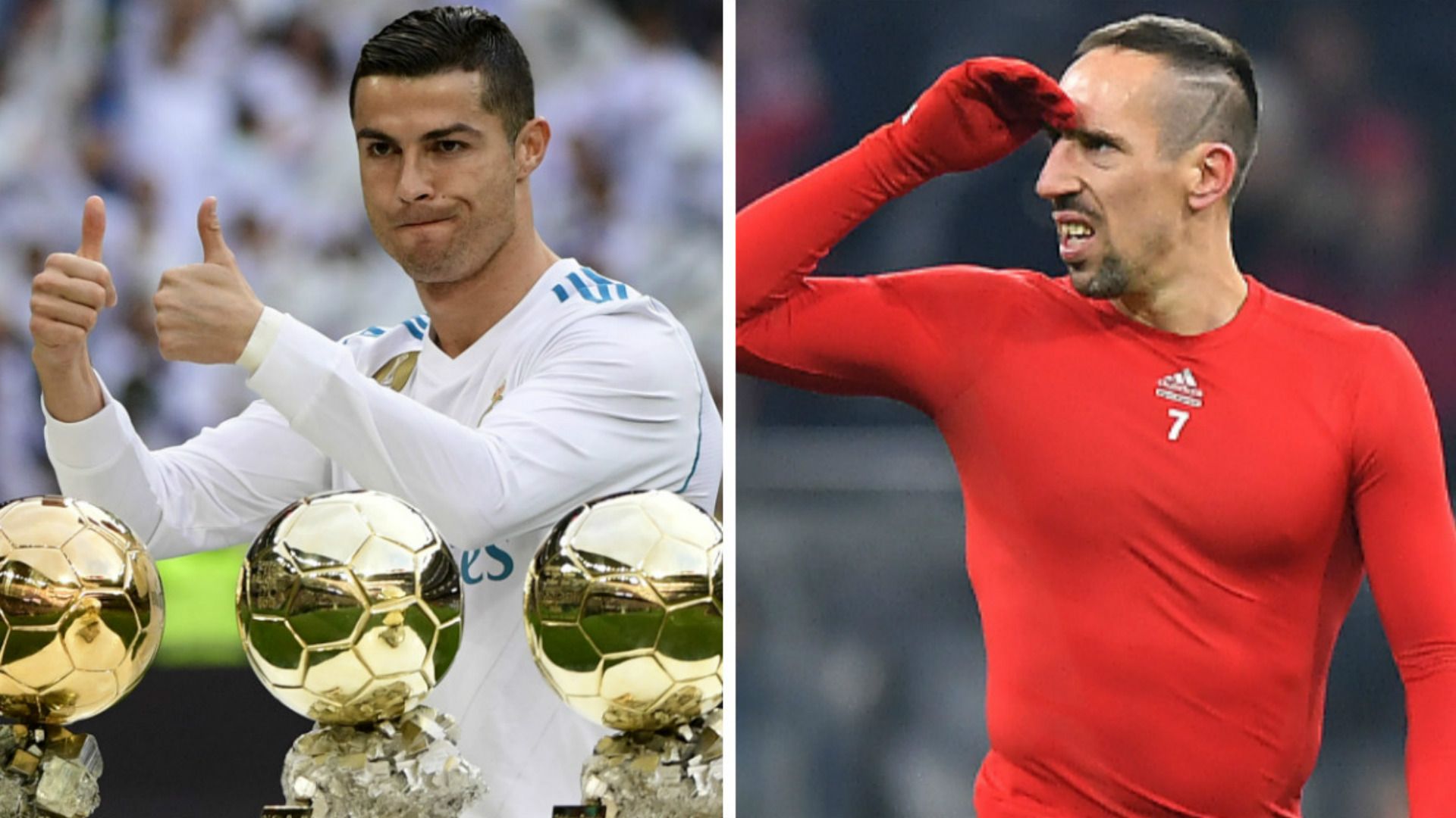 Cristiano Ronaldo Franck Ribery