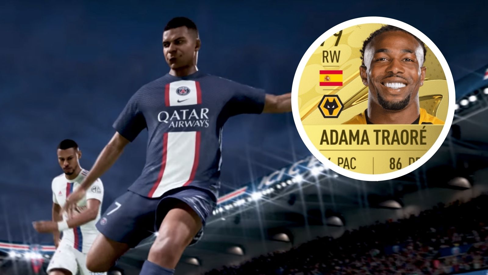 FIFA 23 Kylian Mbappe Adama Traore fastest players
