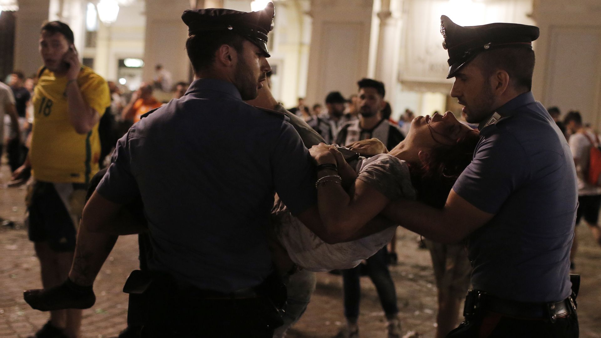 Massenpanik, Juventus - Real Madrid, Champions league, 04062017